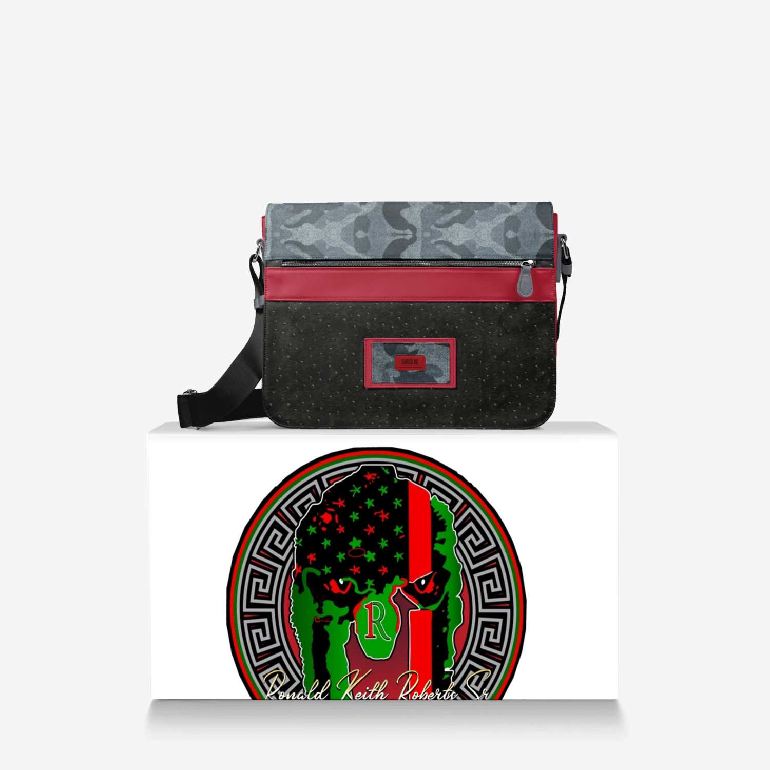 PUBLIC AFFAIRS LQ custom made in Italy design by Ronald Roberts | Over box view