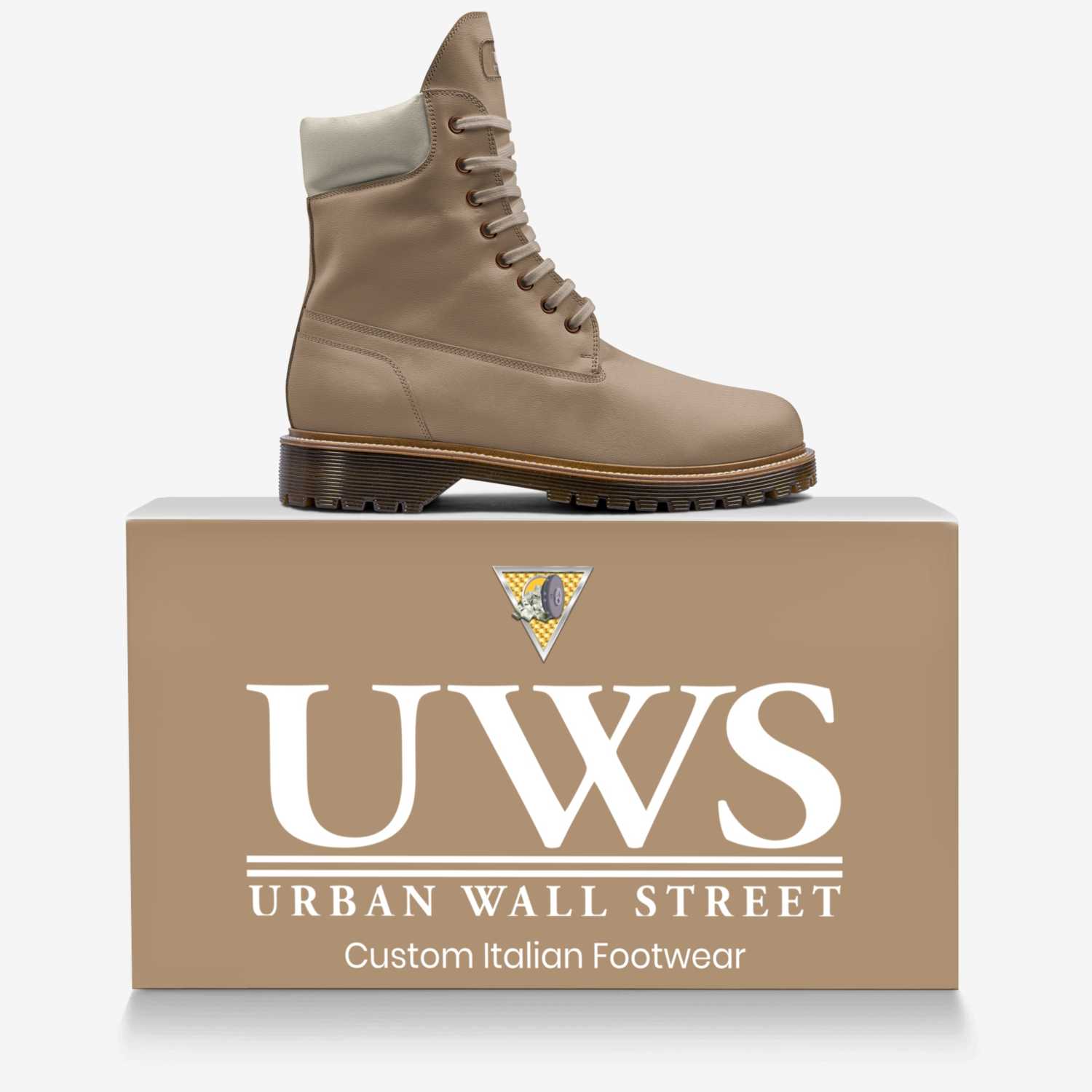 Ravenwoodz custom made in Italy shoes by Urbanwallstreet Earl | Over box view