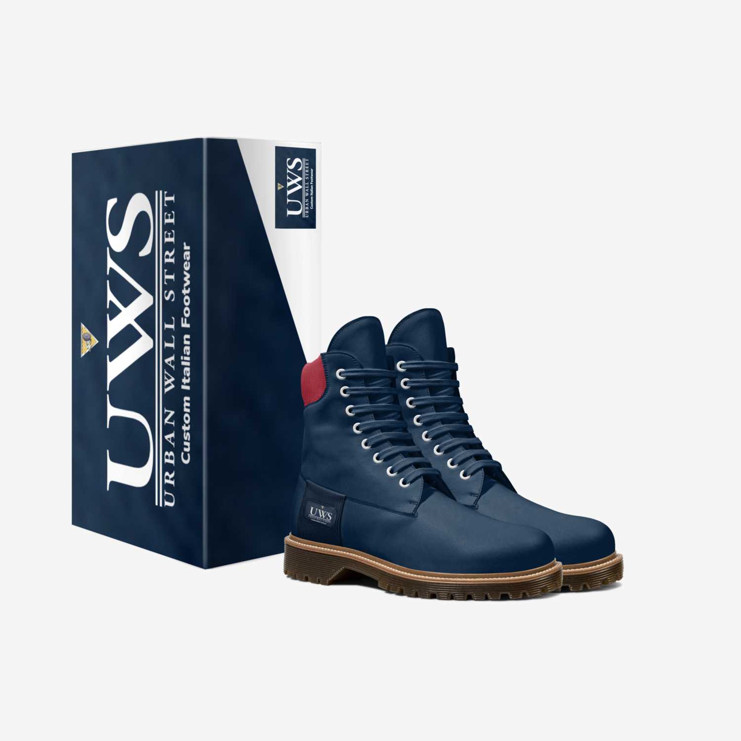 Ravenwoodz custom made in Italy shoes by Urbanwallstreet Earl | Box view