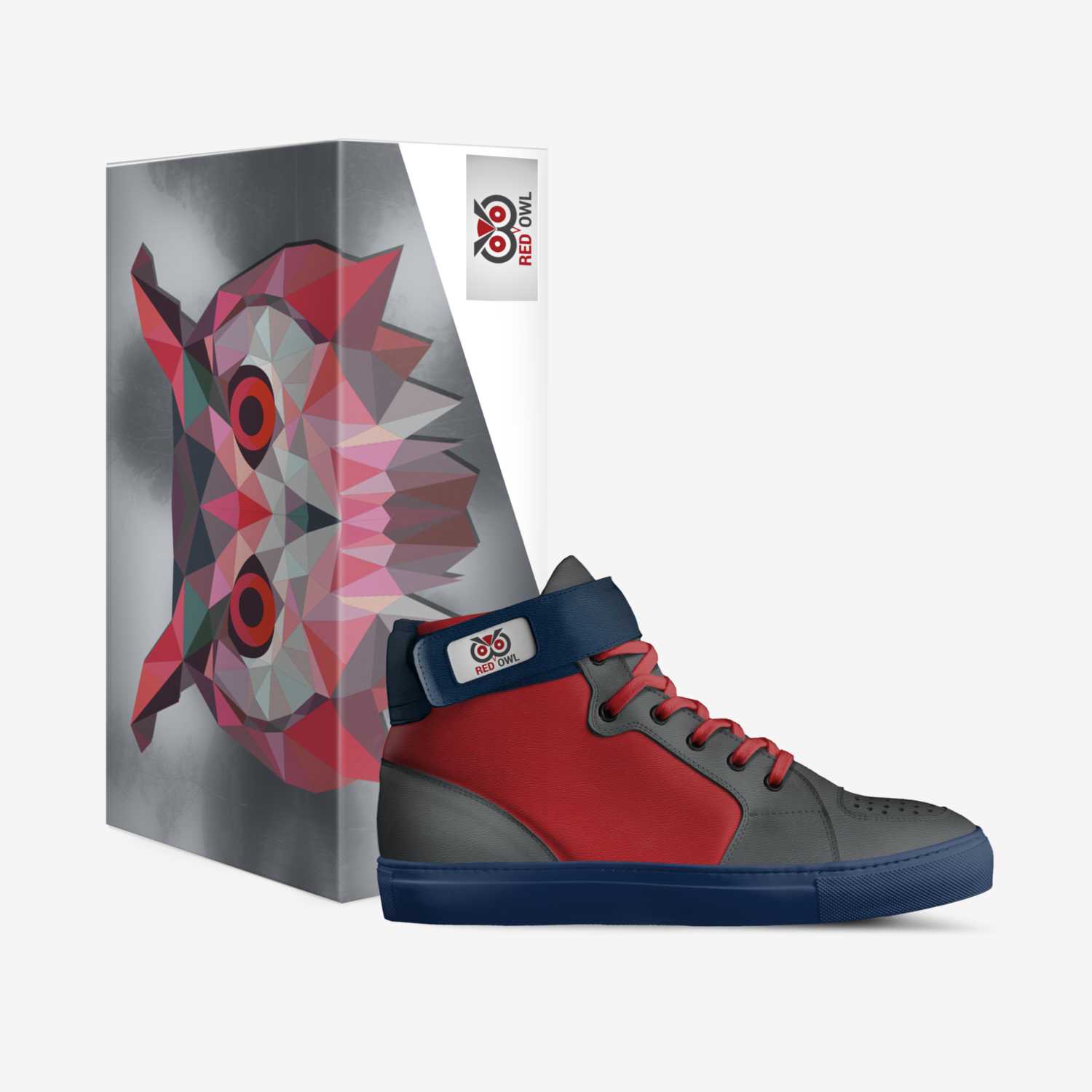 RED OWL_agency custom made in Italy shoes by Agency Aliveshoes | Box view