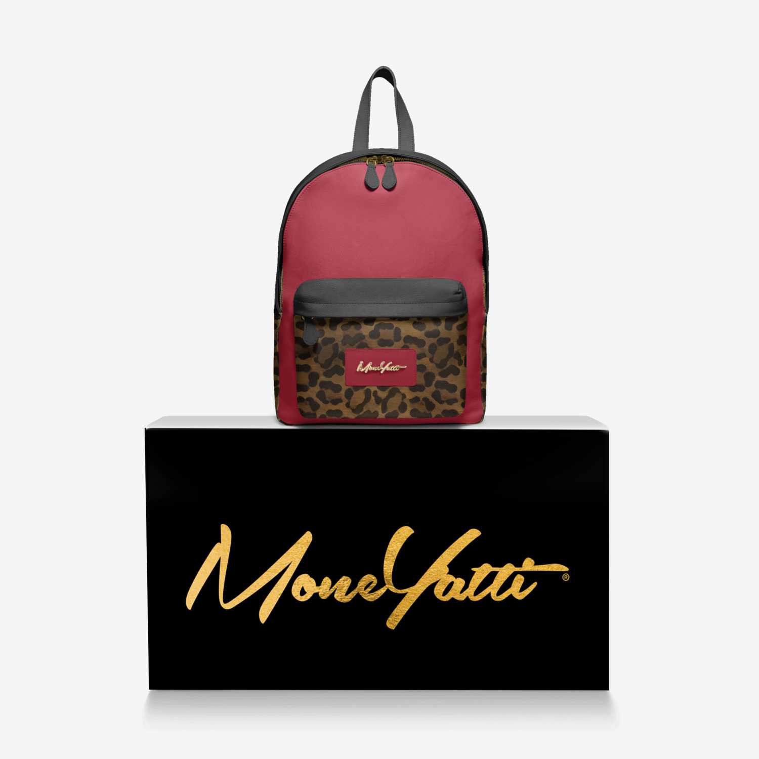 MONEYATTI BAG002 custom made in Italy design by Moneyatti Brand | Over box view