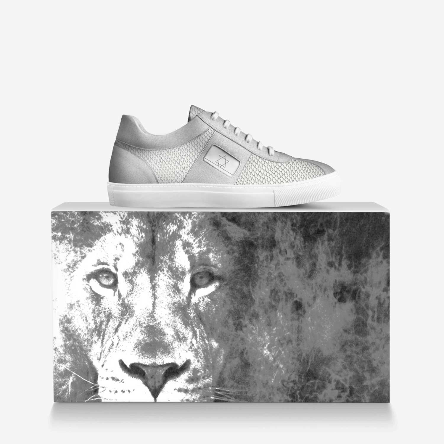רמב״ם custom made in Italy shoes by Ricardo Yoreh Ladino | Over box view