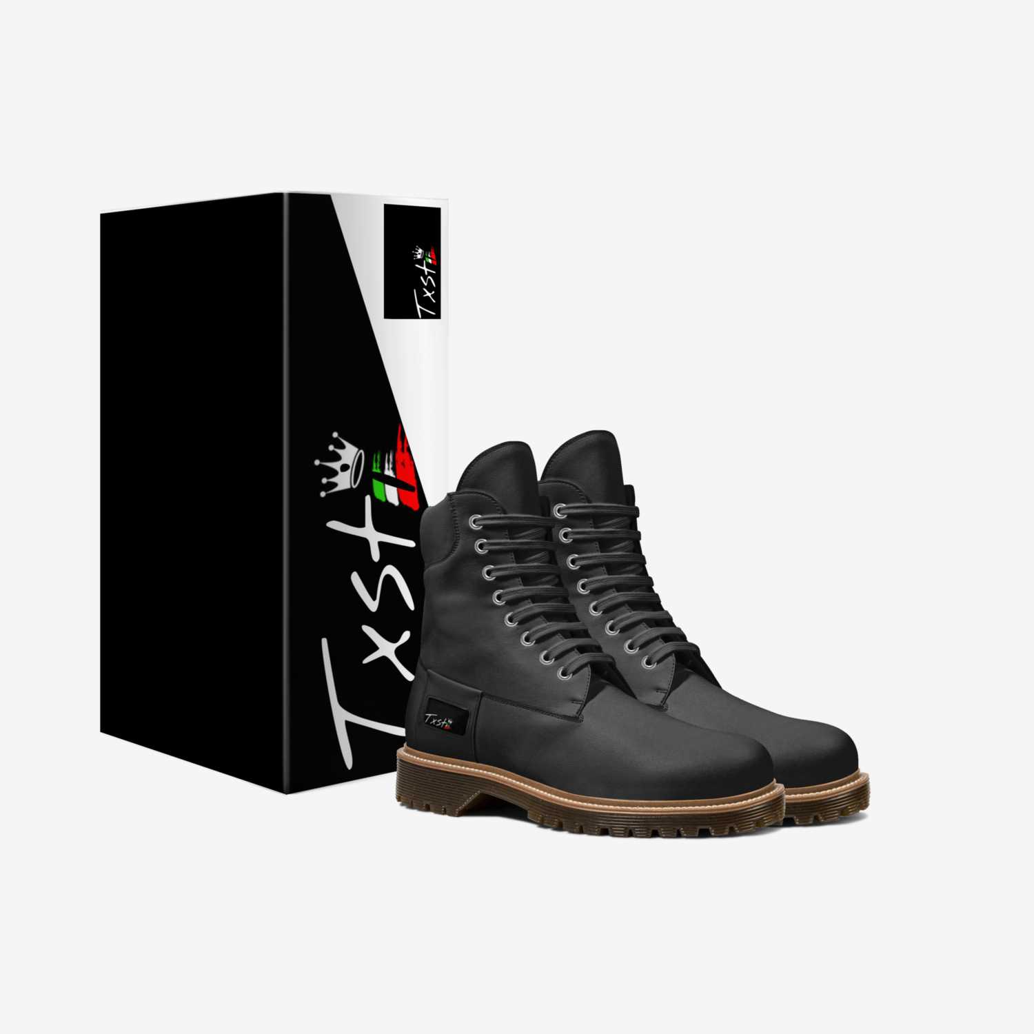 Txsti.004 custom made in Italy shoes by James Tosti | Box view