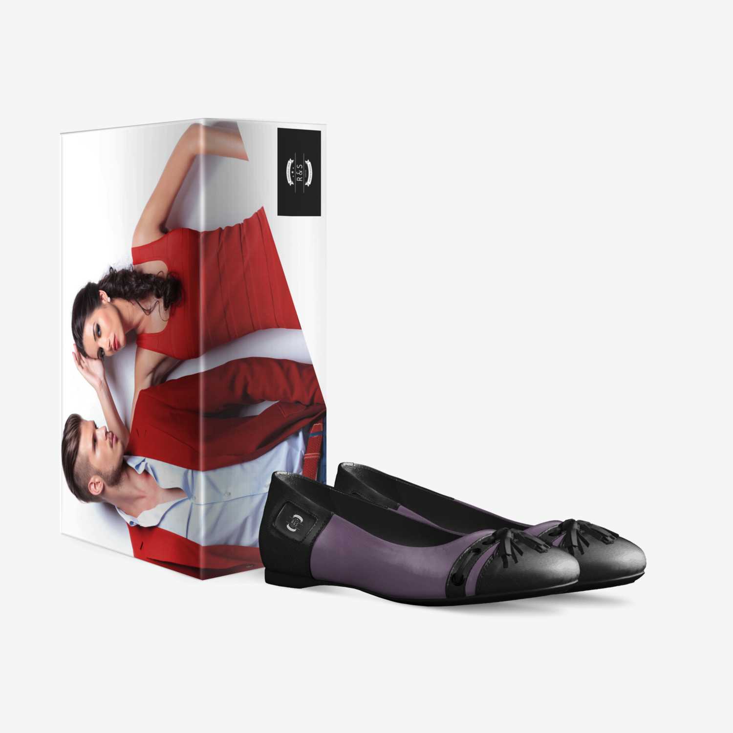 R & S custom made in Italy shoes by Rachel Kannan | Box view