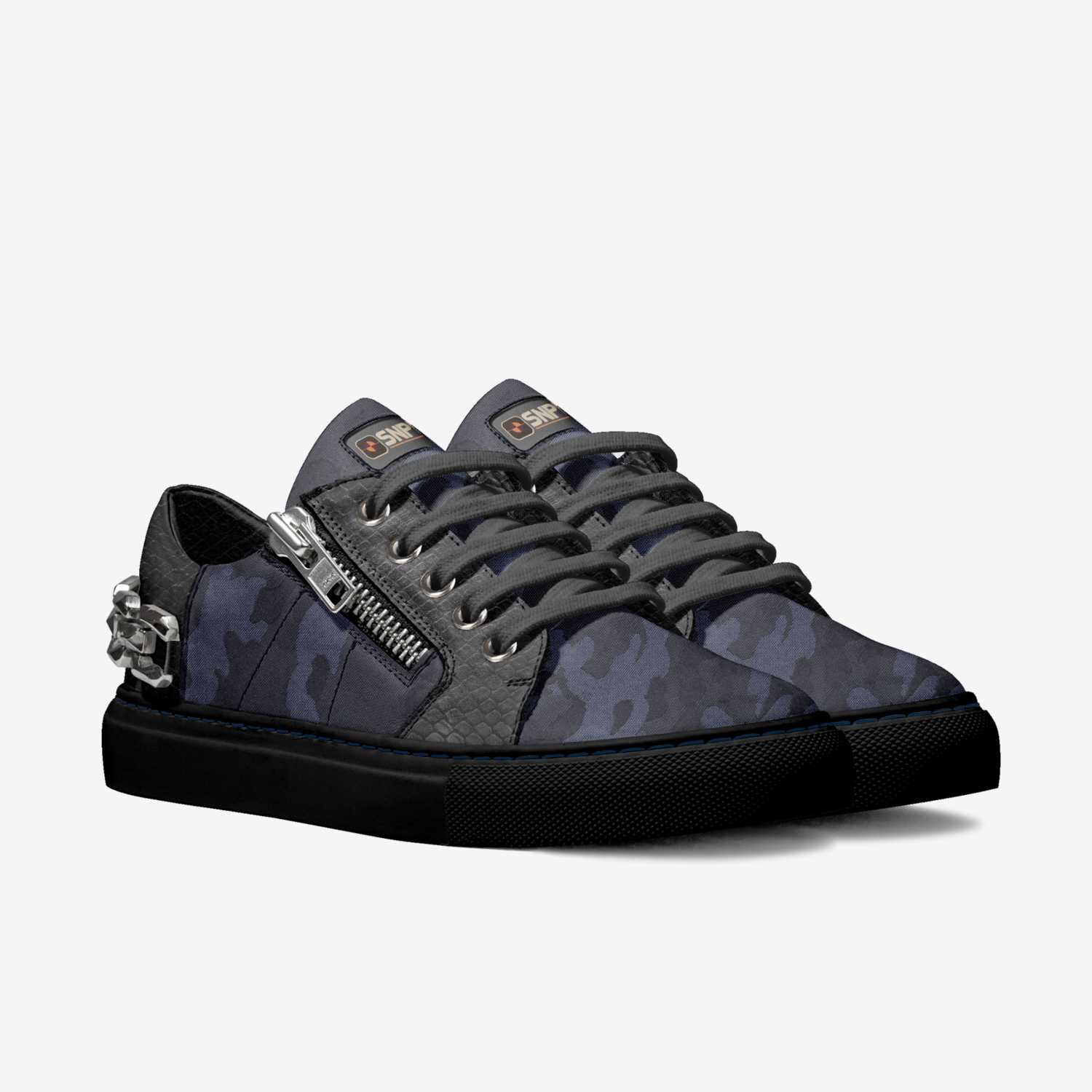 Le Silence Cache custom made in Italy shoes by Starbuckcag Swashbuckler | Double view