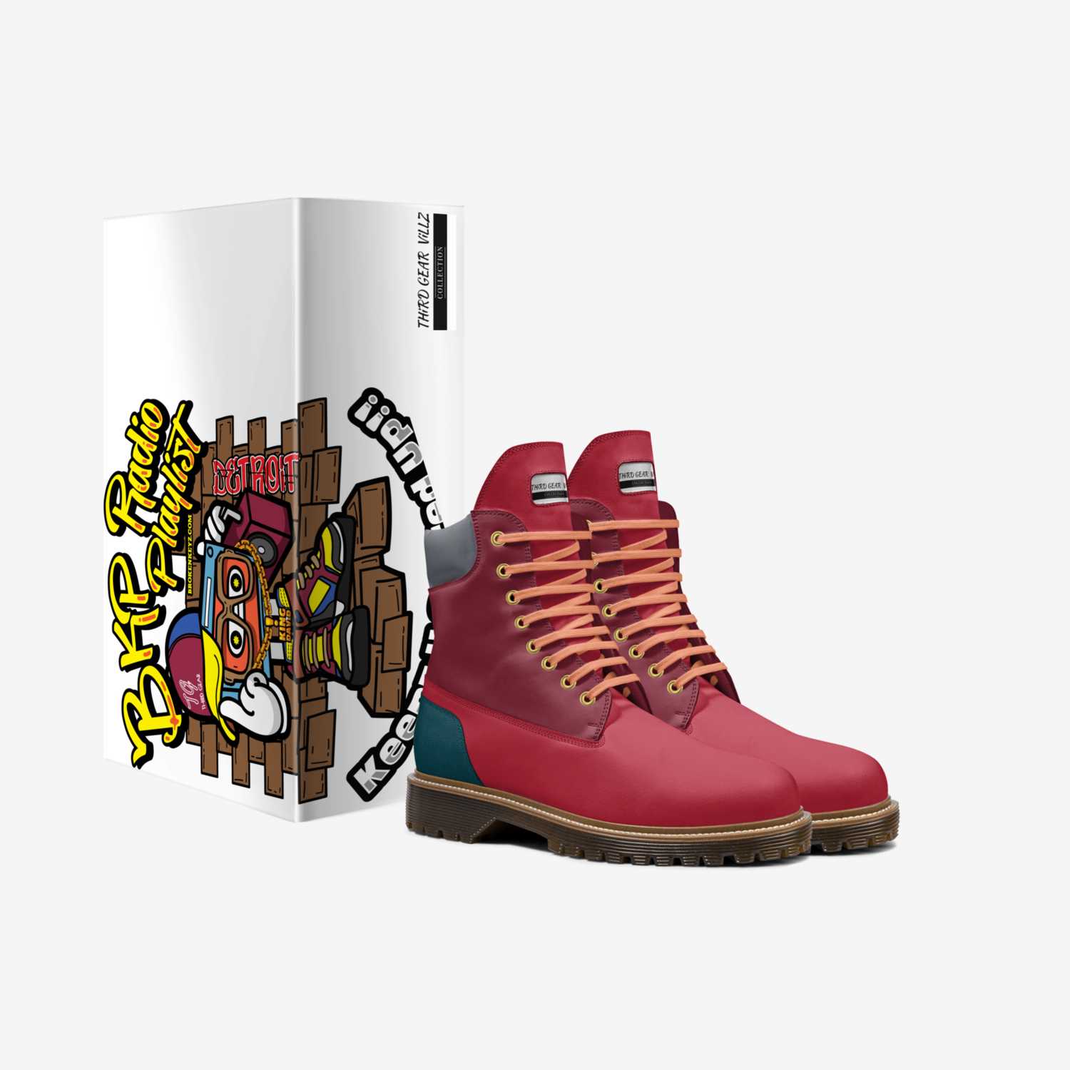 THiRD GEAR  ViLLZ custom made in Italy shoes by David Mitchell | Box view
