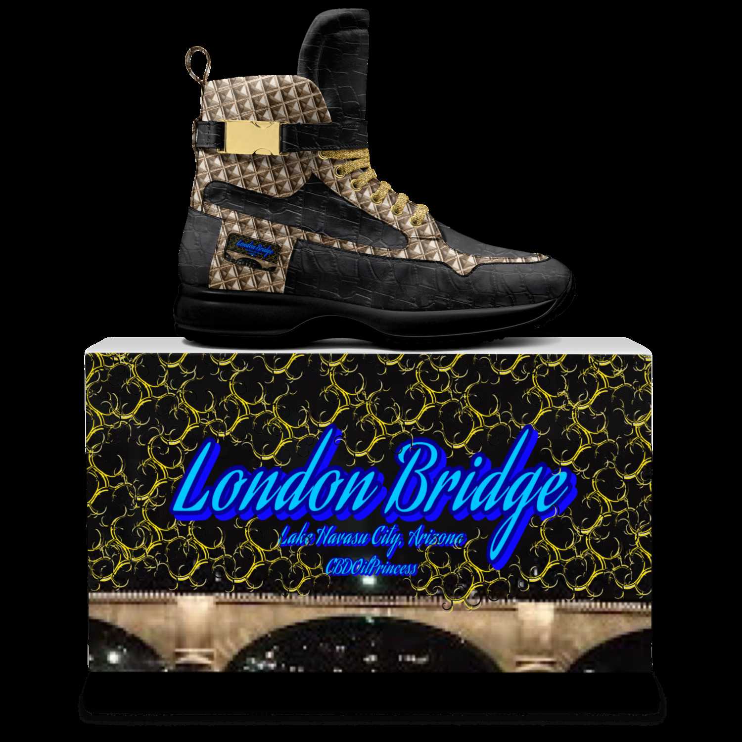 Tower bridge shoes top