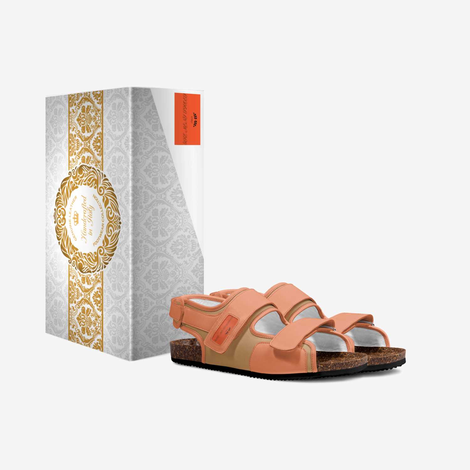 IKE MENS SHOES custom made in Italy shoes by Isaac A Mensah | Box view