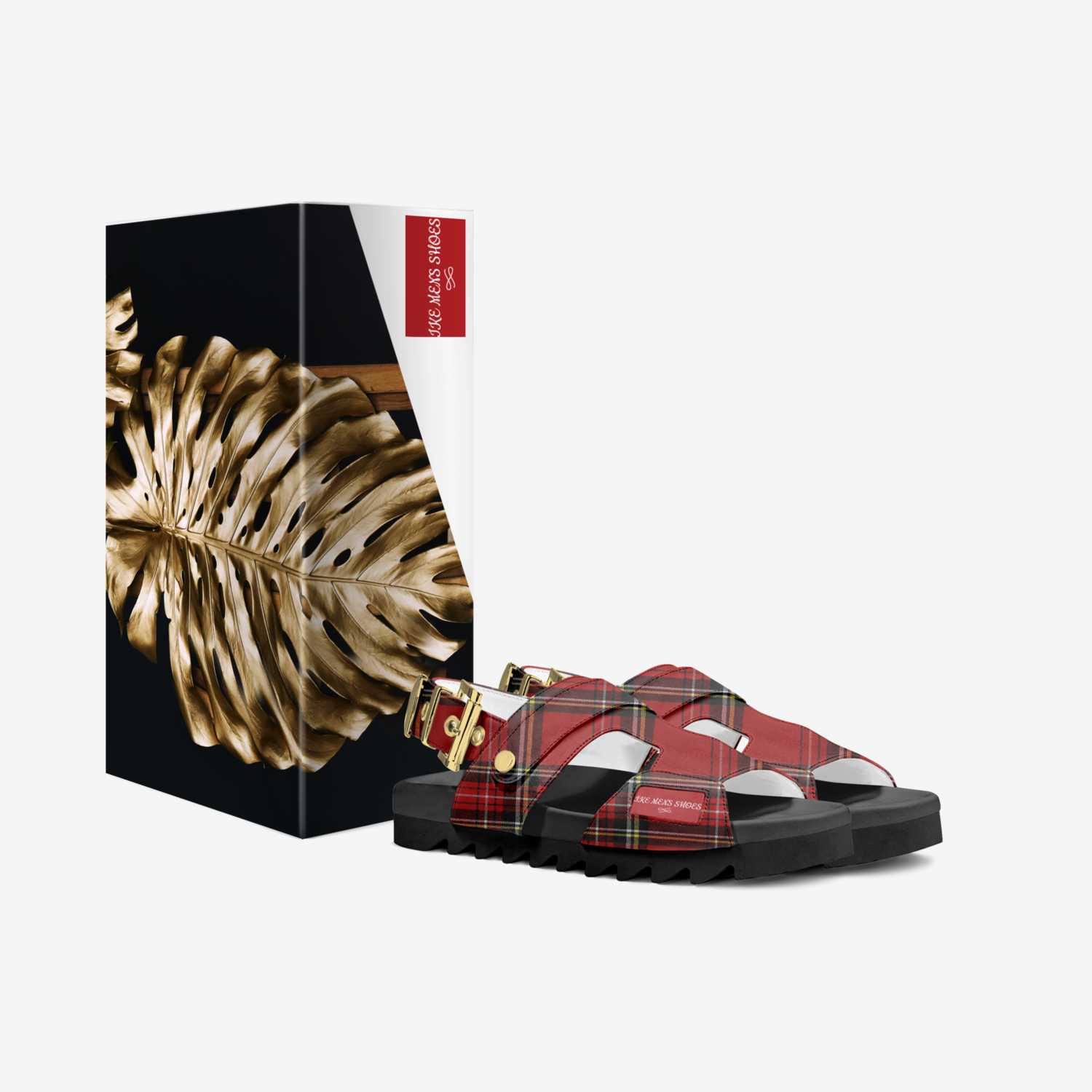 IKE MENS SHOES custom made in Italy shoes by Isaac A Mensah | Box view