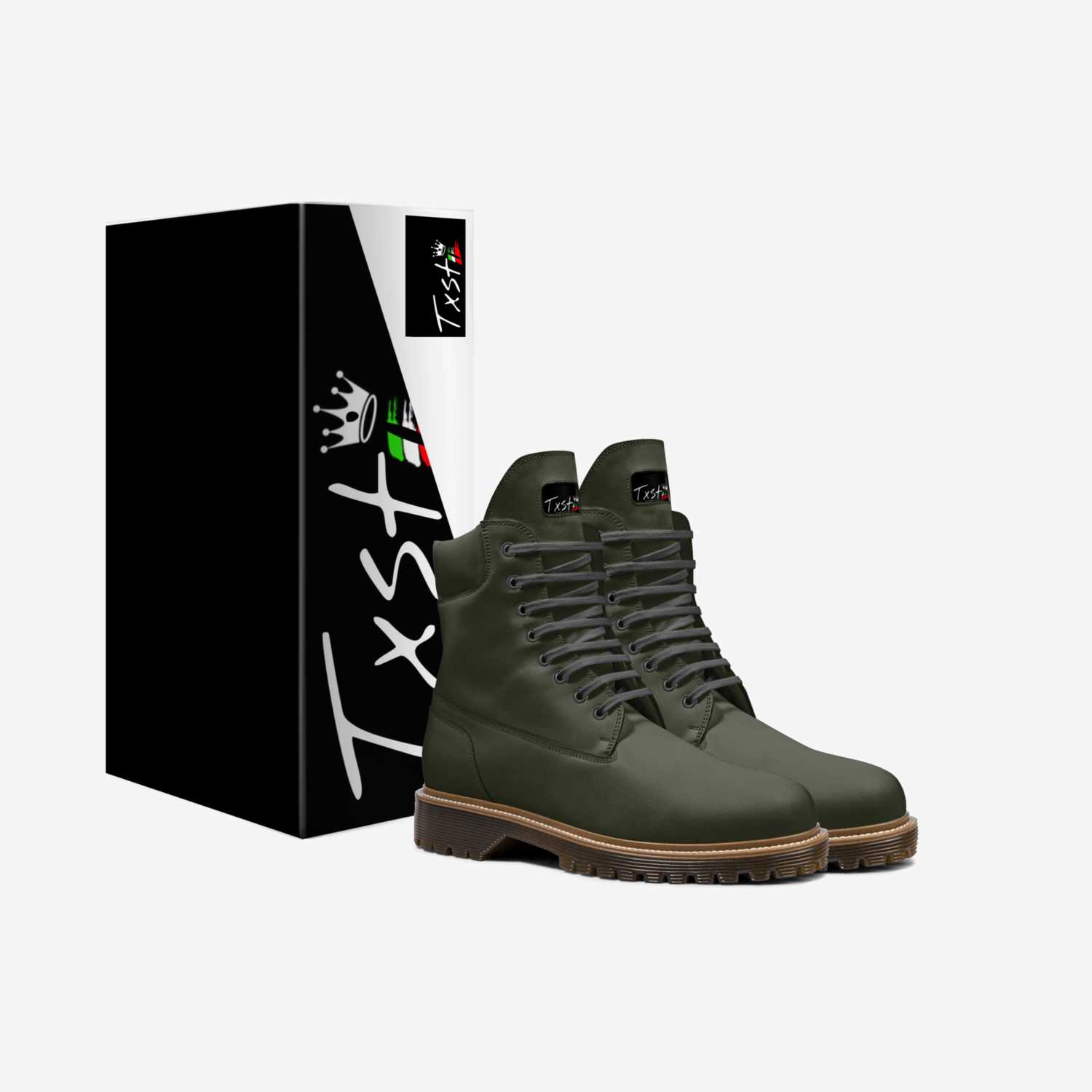 Txsti custom made in Italy shoes by James Tosti | Box view