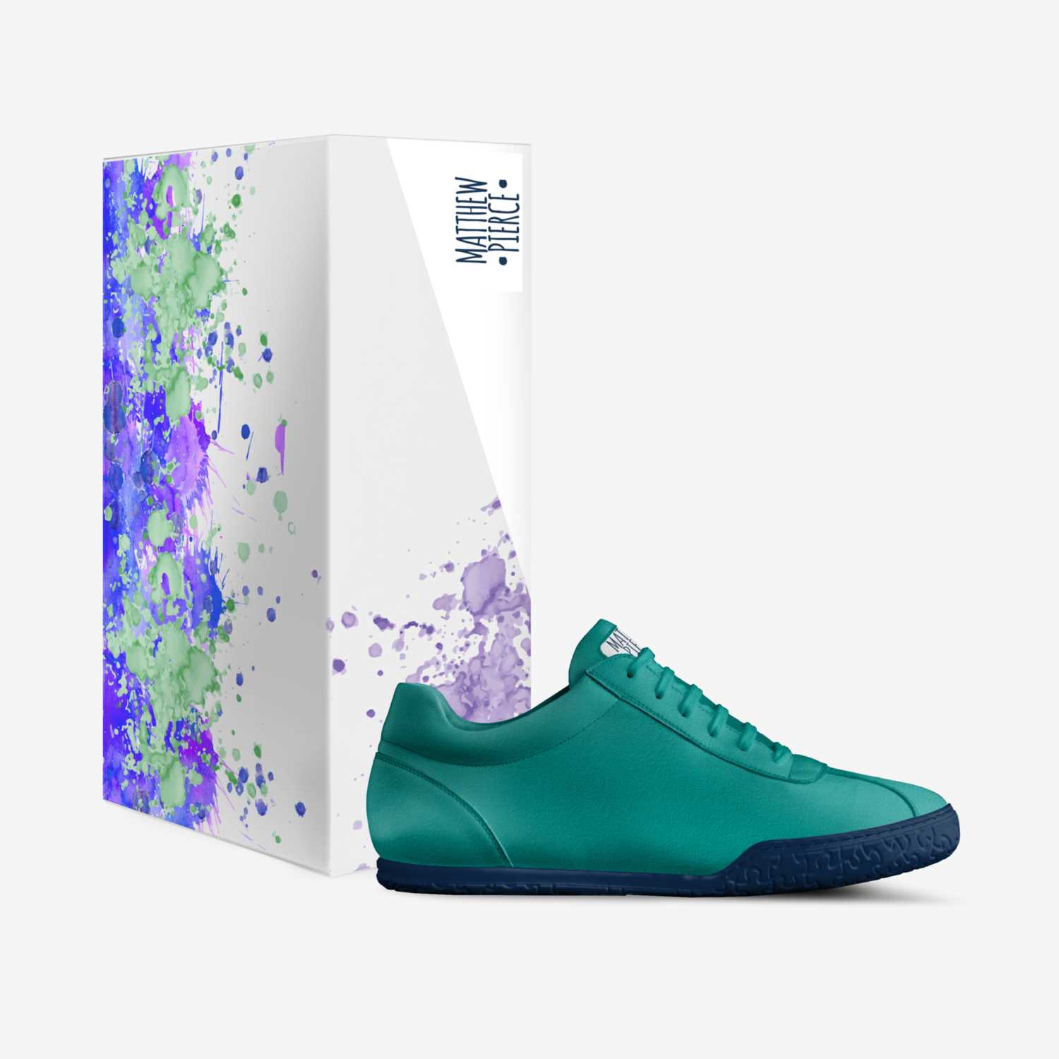 MATTHEW PIERCE_agency custom made in Italy shoes by Agency Aliveshoes | Box view