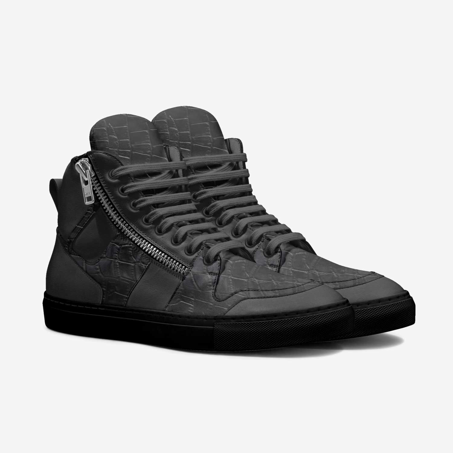 J3 Elite Black  custom made in Italy shoes by Javis Hall | Box view