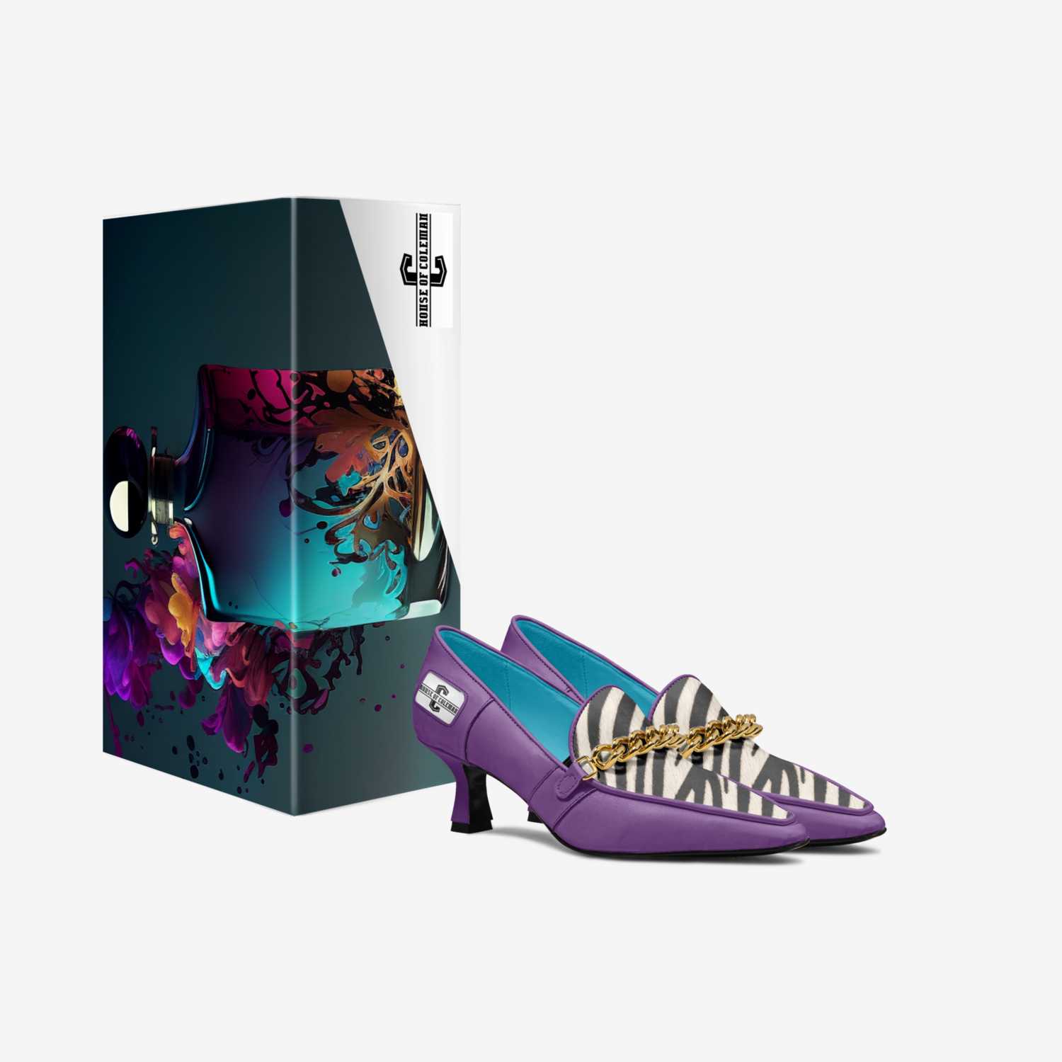 House of Coleman  custom made in Italy shoes by Clifton Coleman | Box view