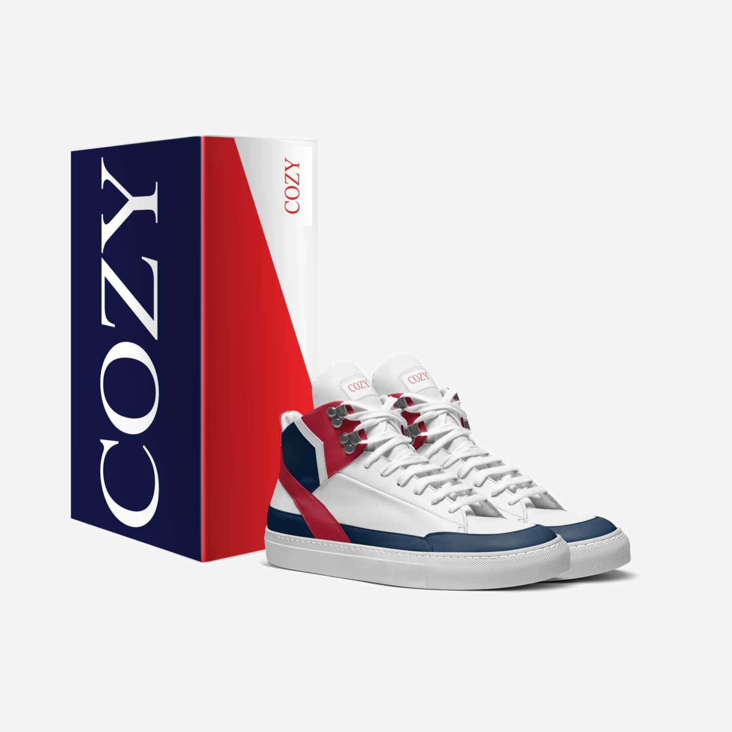 COZY KICKS 14 custom made in Italy shoes by Cozy | Box view