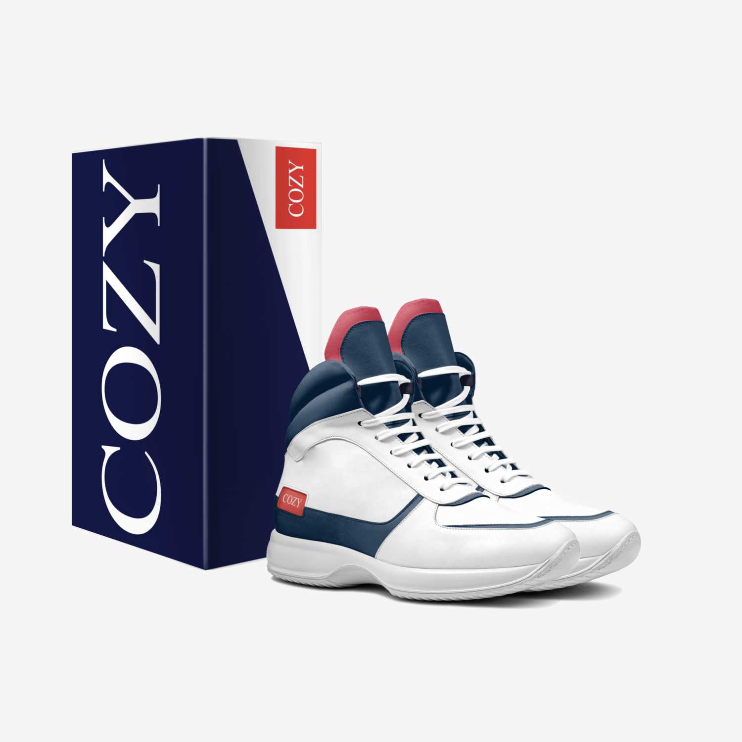 COZY KICKS 13 custom made in Italy shoes by Cozy | Box view
