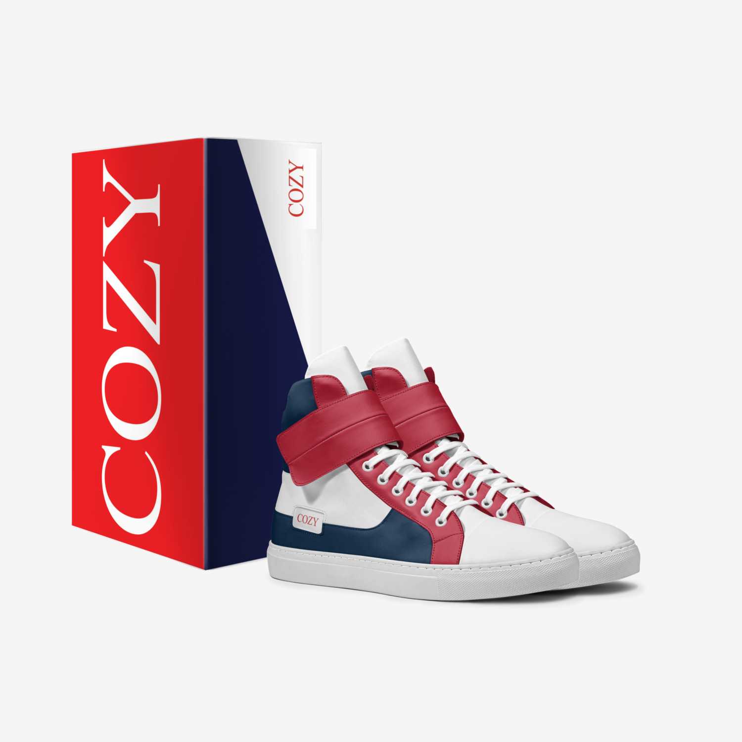COZY KICKS 10 custom made in Italy shoes by Cozy | Box view