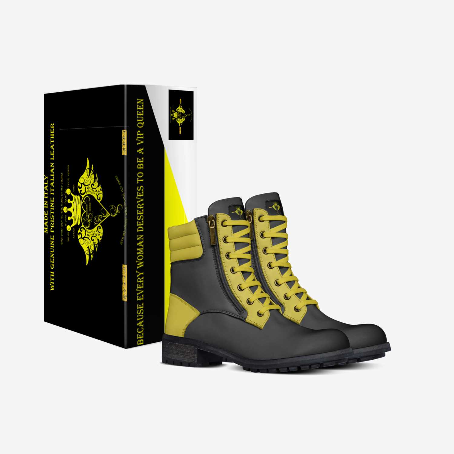 QUEEN LIONEX BOOS custom made in Italy shoes by Franklin Harris Jr | Box view