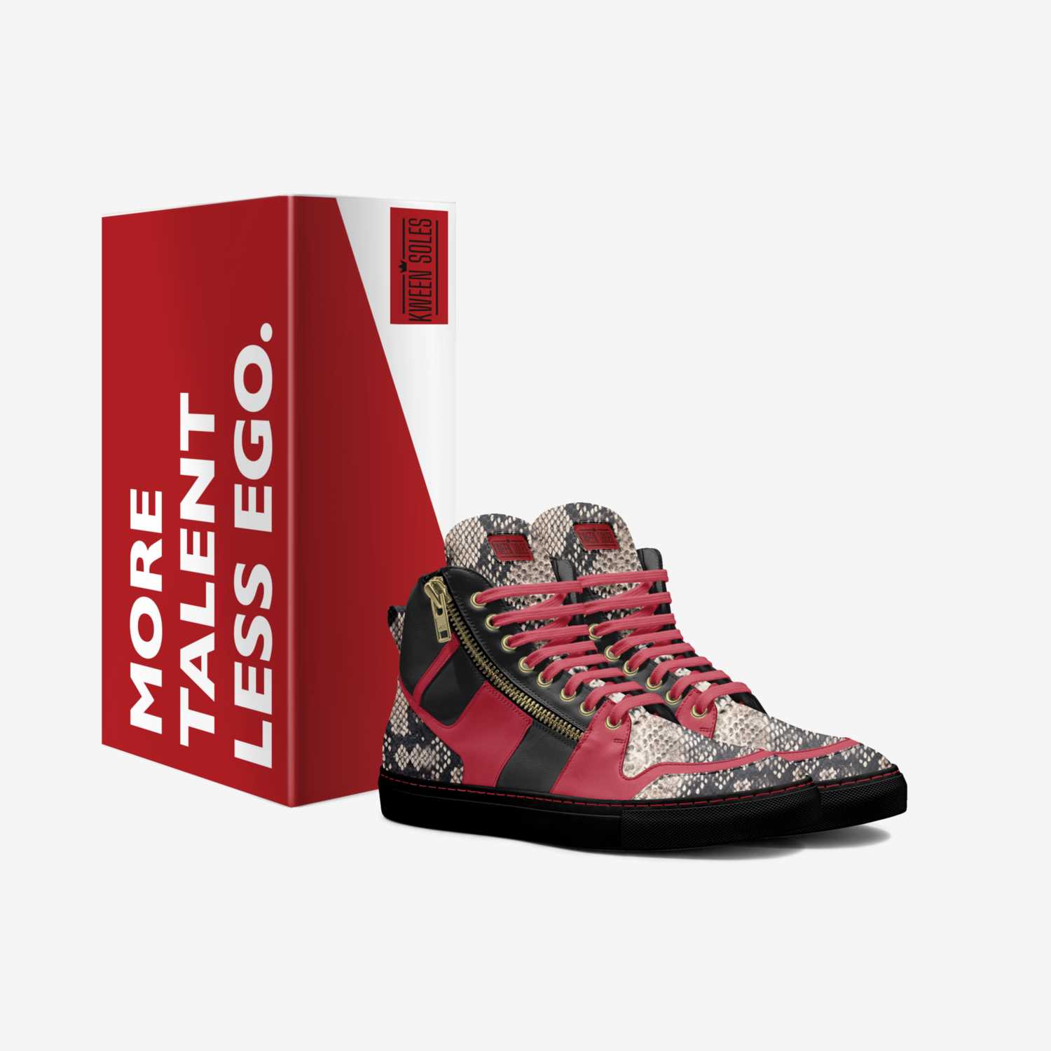KWEEN SOLES  custom made in Italy shoes by Kween Sankofa-bey | Box view
