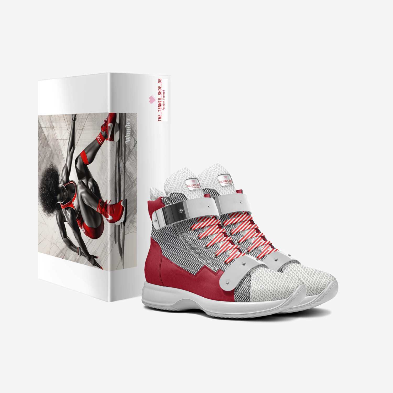 The_Tennis_Shoe_DS custom made in Italy shoes by Desiree Sims | Box view