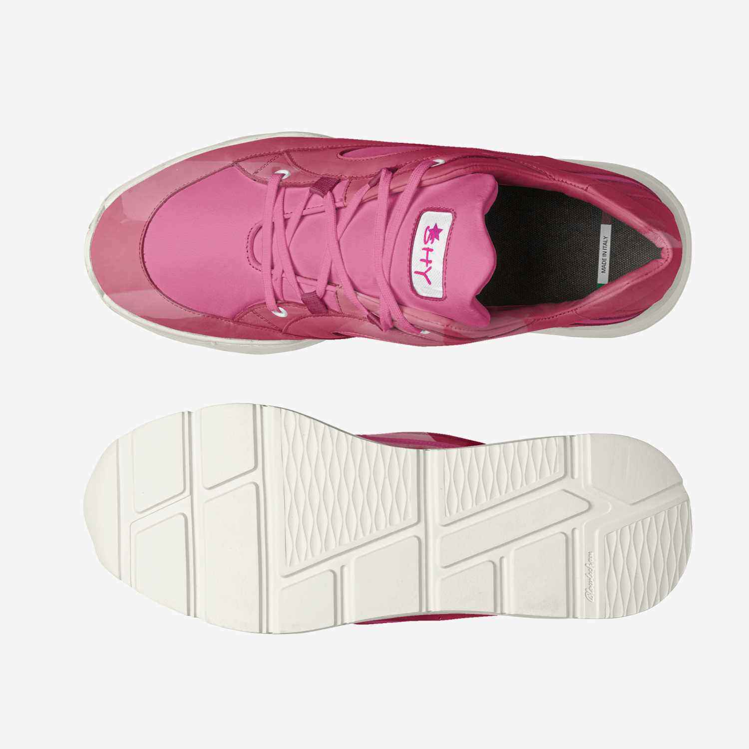 SHY custom made in Italy shoes by Ray Kolinski | Top view
