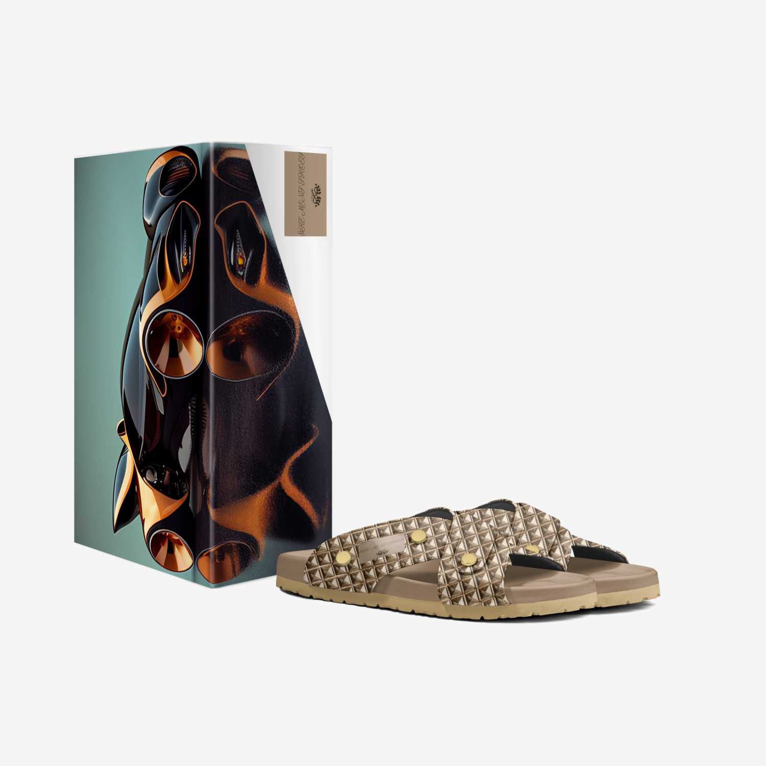 IKE MENS SHOES custom made in Italy shoes by Isaac A Mensah | Box view