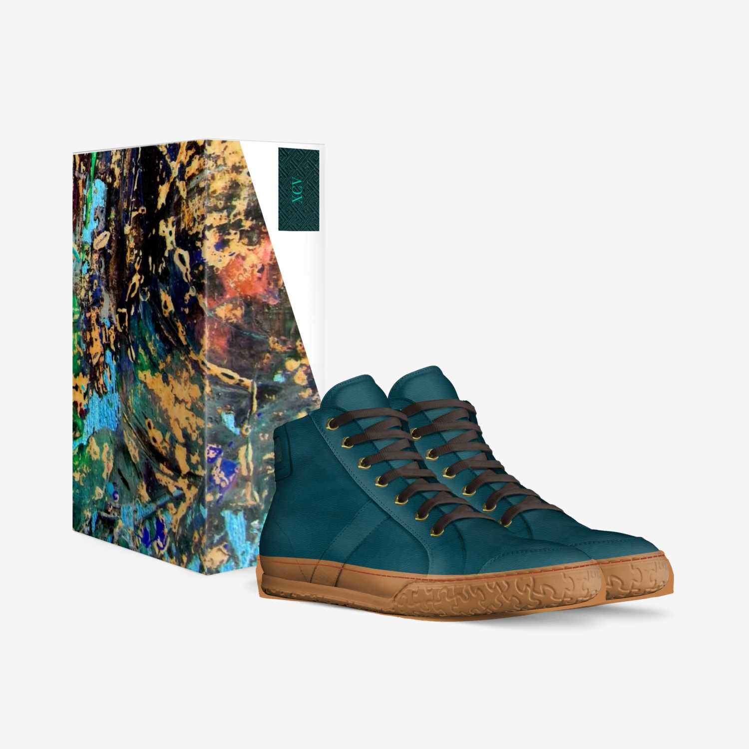 XCV custom made in Italy shoes by Ciara Plummer | Box view