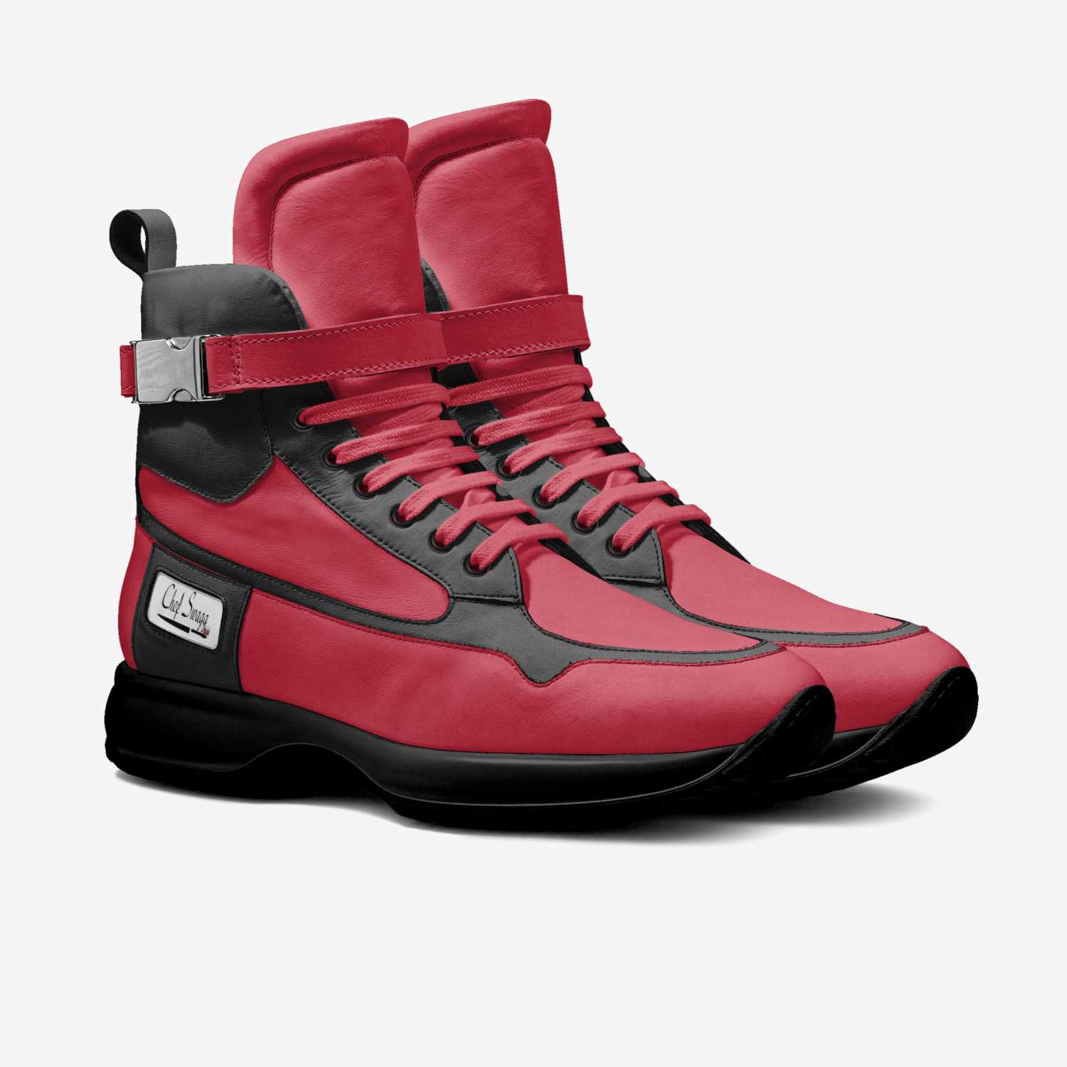 Chef Swagg custom made in Italy shoes by Kris Dixon | Double view