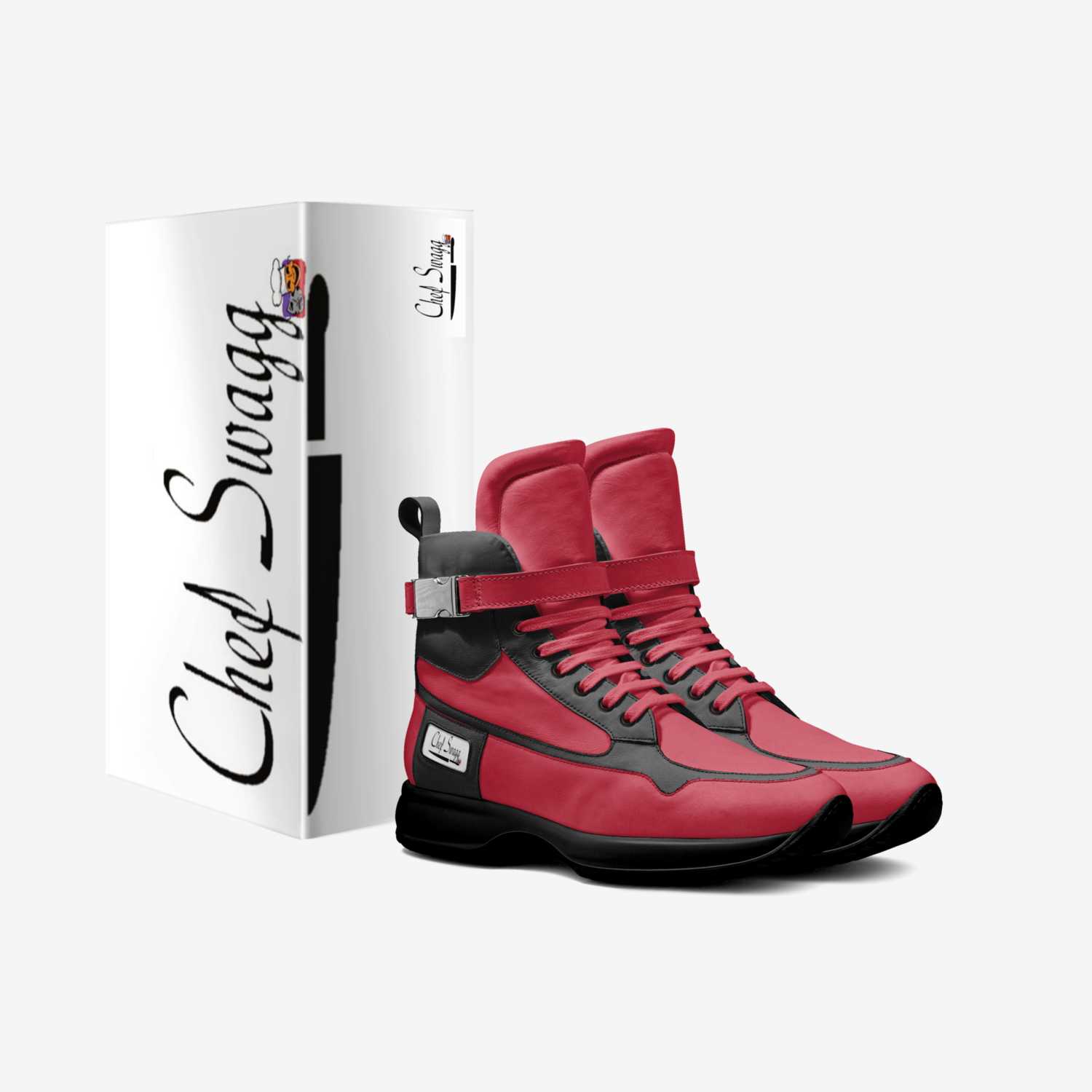 Chef Swagg custom made in Italy shoes by Kris Dixon | Box view