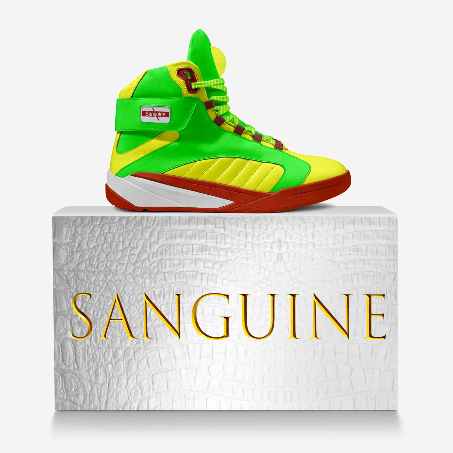 Sanguine custom made in Italy shoes by Ray Kolinski | Over box view
