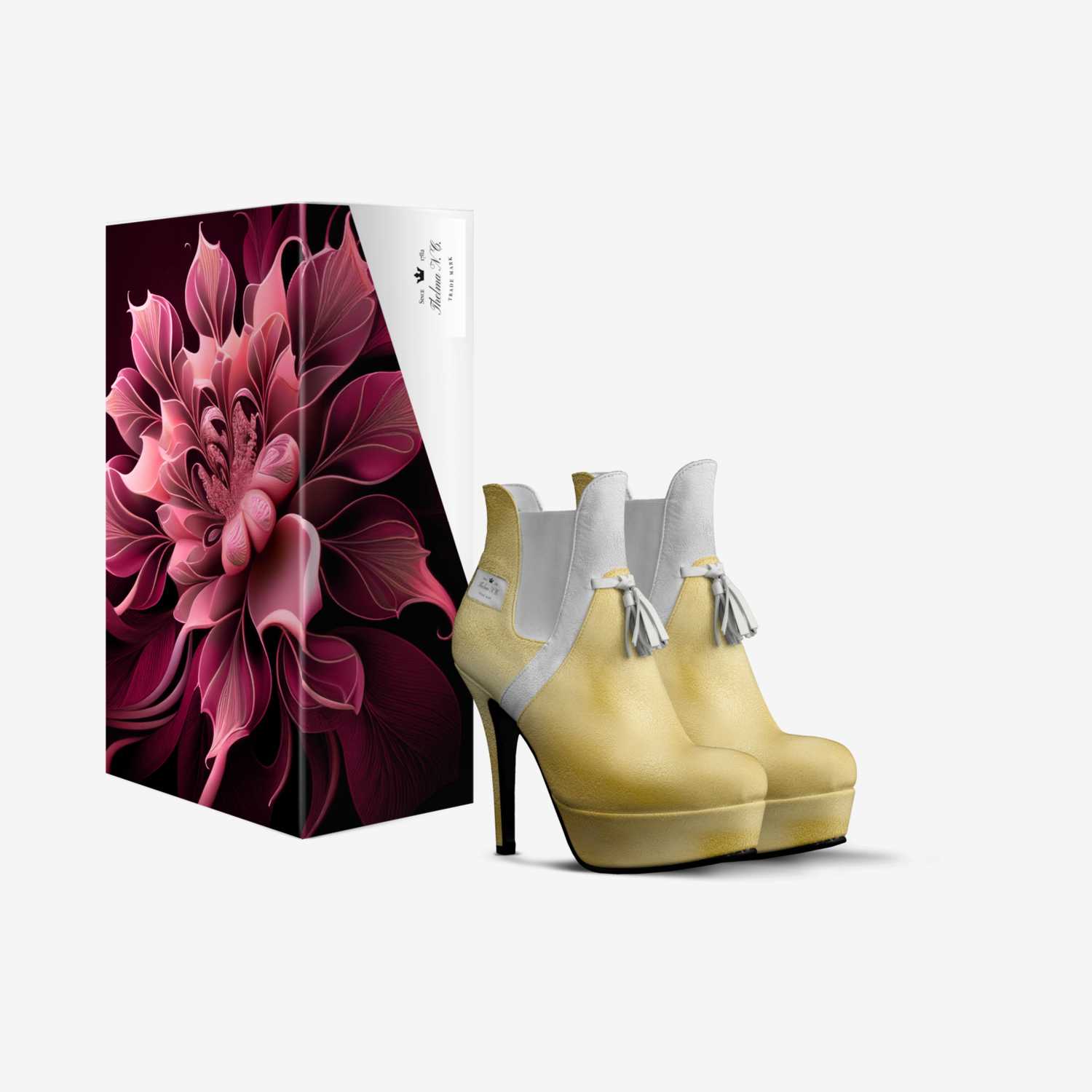 Thelma N. C. custom made in Italy shoes by Thelma Cunningham | Box view