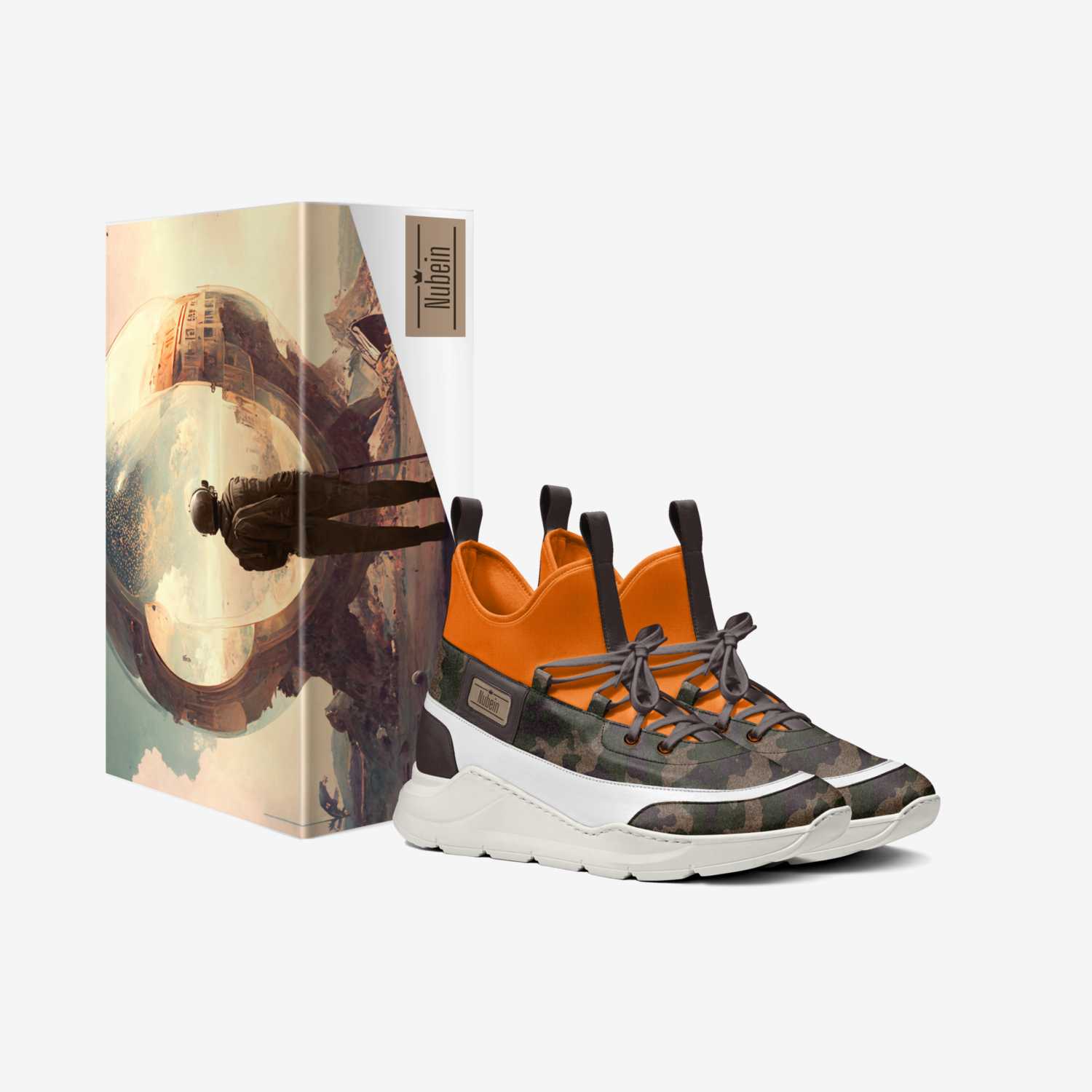 Nubein custom made in Italy shoes by Ashar Hone | Box view