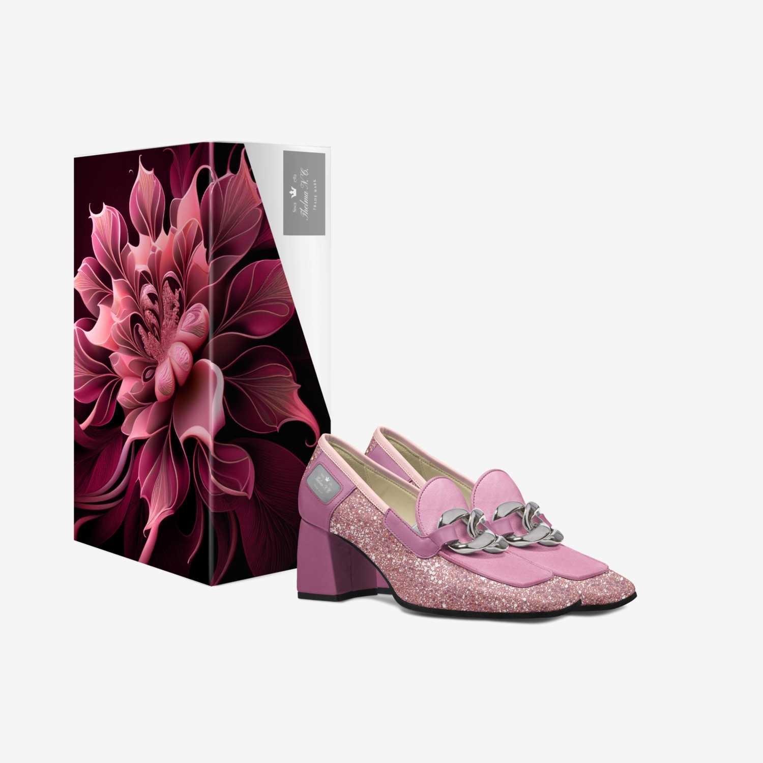 Thelma N. C. custom made in Italy shoes by Thelma Cunningham | Box view
