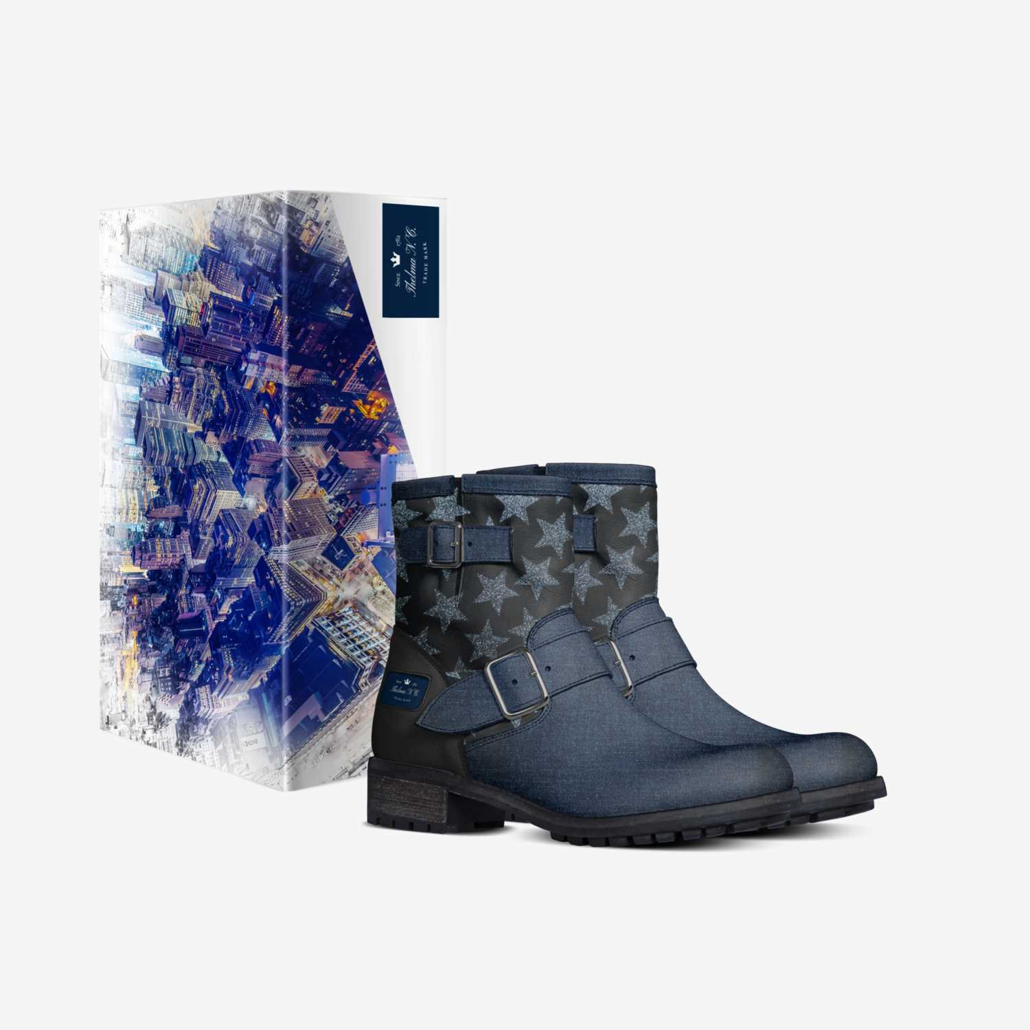 Thelma N. C. custom made in Italy shoes by Thelma Cunningham | Box view
