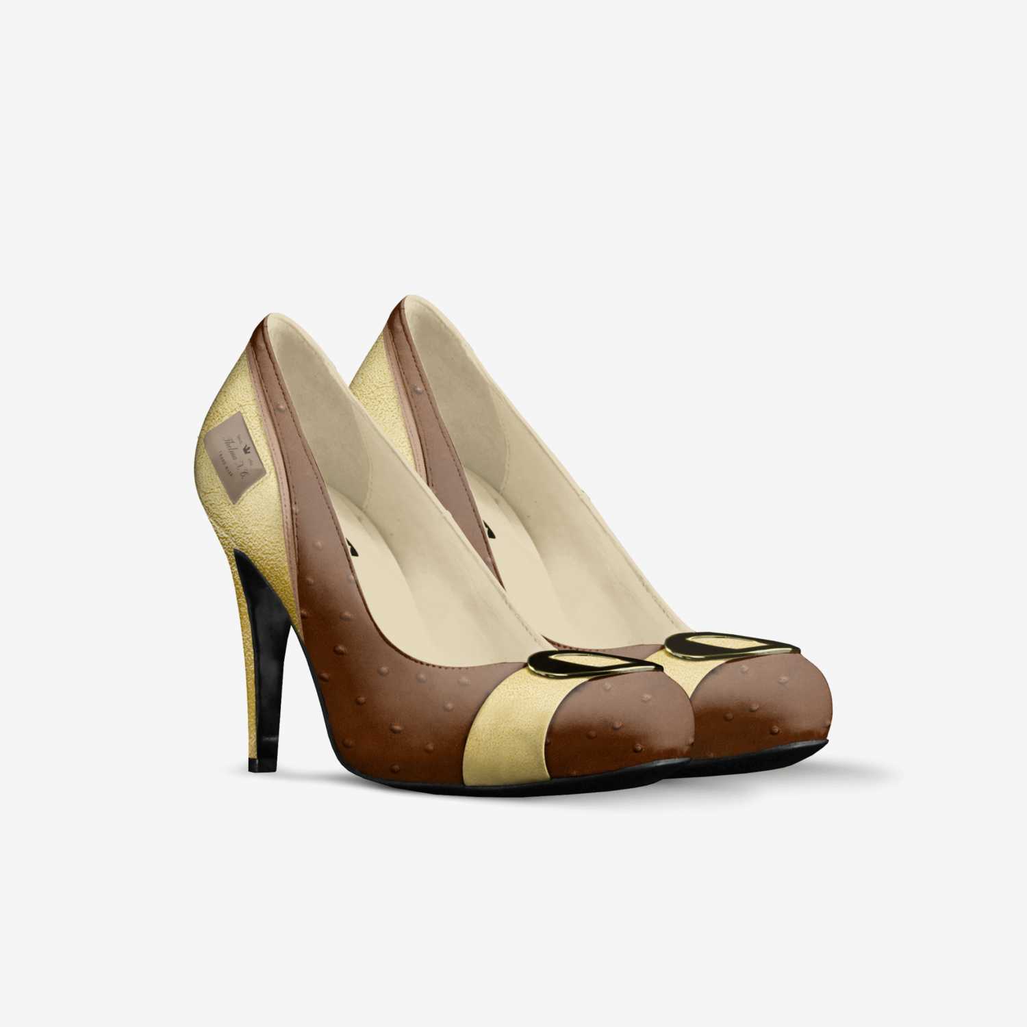 Thelma N. C. custom made in Italy shoes by Thelma Cunningham | Double view