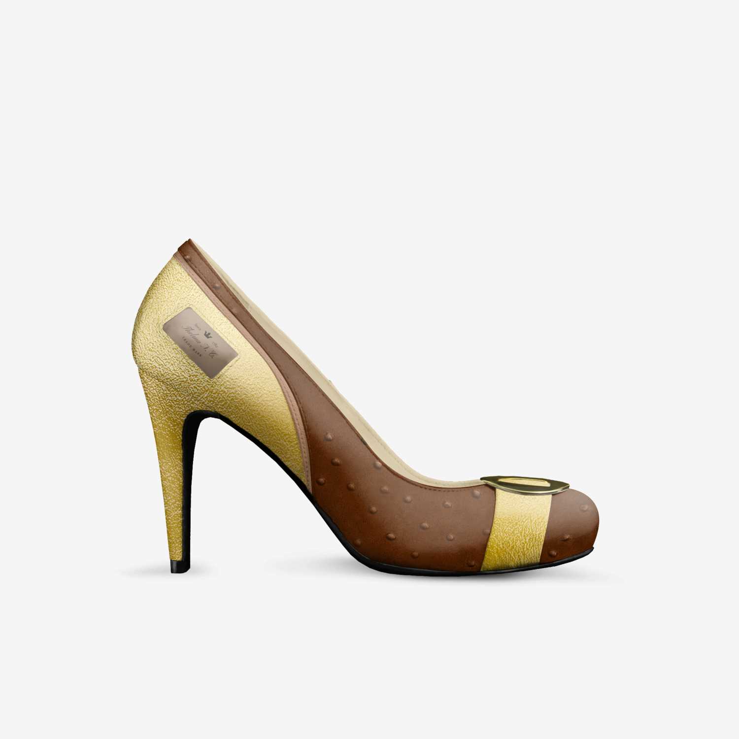 Thelma N. C. custom made in Italy shoes by Thelma Cunningham | Side view