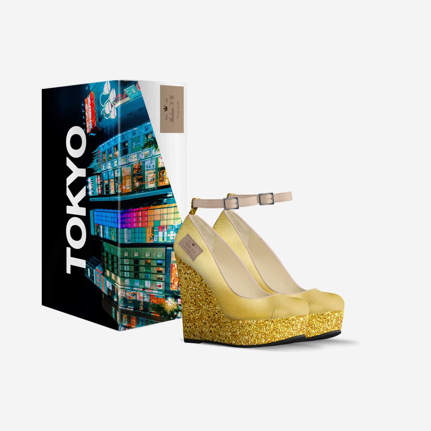 Thelma N. C. custom made in Italy shoes by Thelma Cunningham | Box view