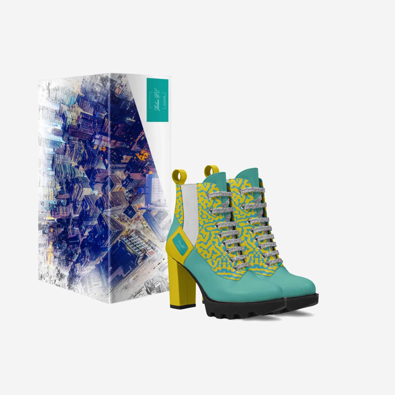 Thelma N. C. custom made in Italy shoes by Thelma Cunningham | Box view