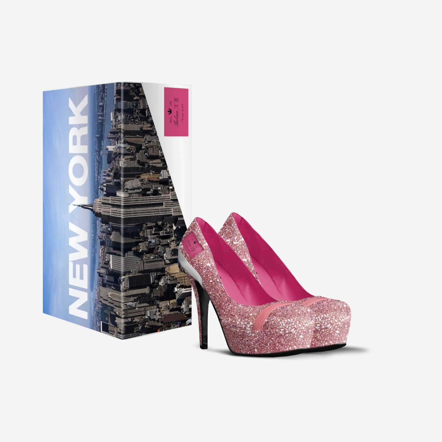 Thelma N. C. custom made in Italy shoes by Thelma Cunningham | Box view