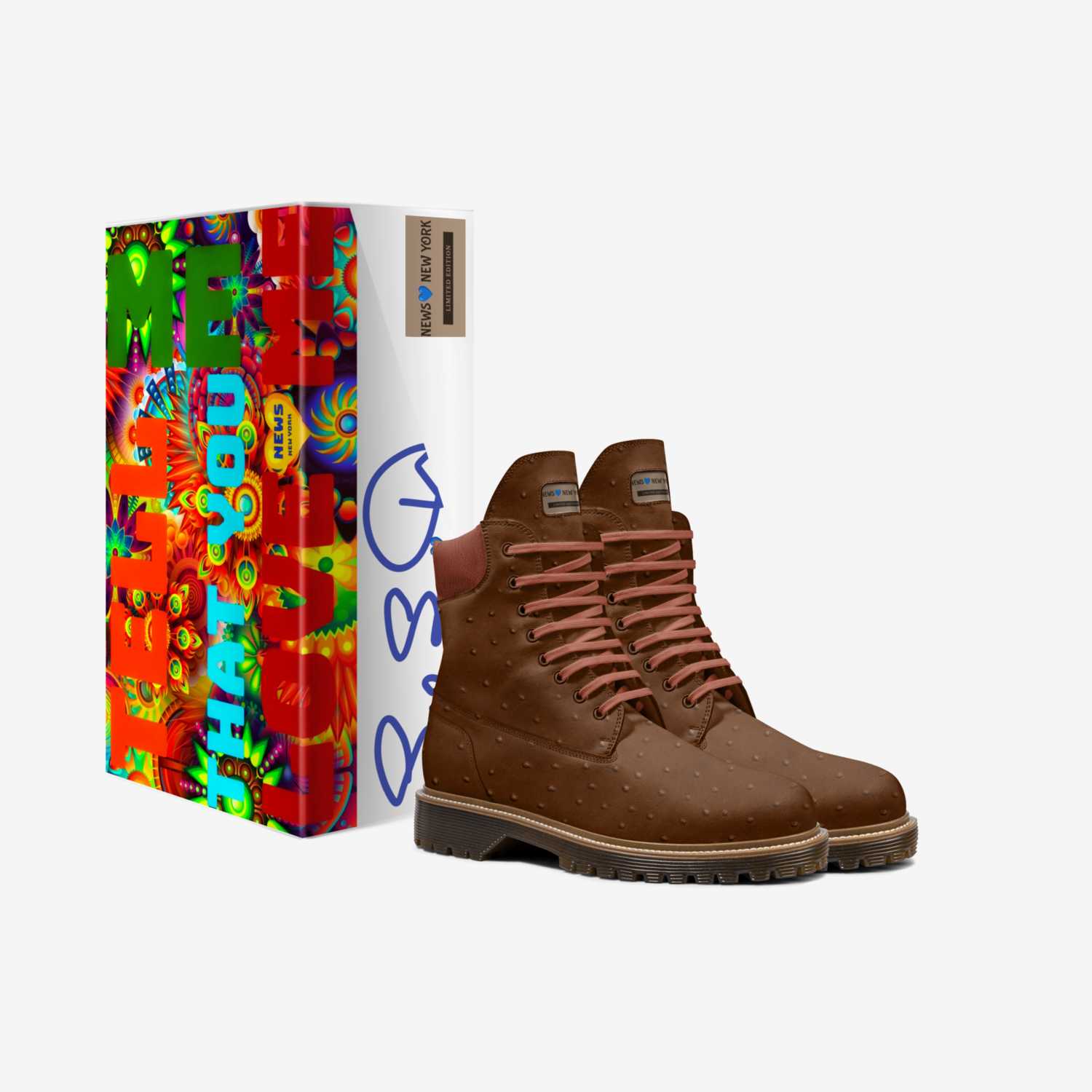 NEWS 💙 custom made in Italy shoes by Leon Newman | Box view