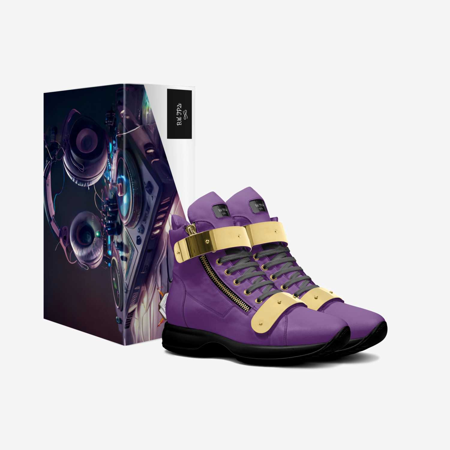 BM TP2s custom made in Italy shoes by Joseph Leiva | Box view
