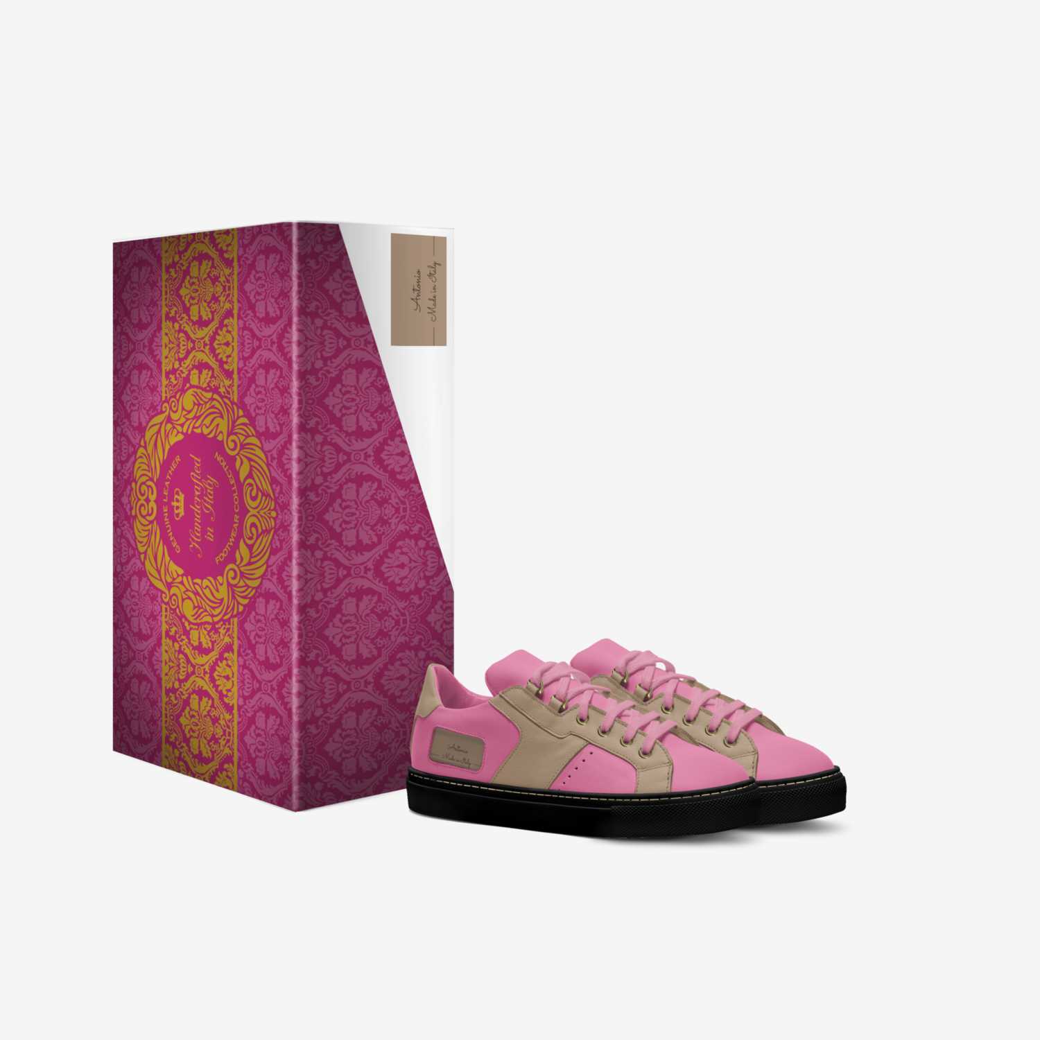 Antonio custom made in Italy shoes by Trier Crooks | Box view