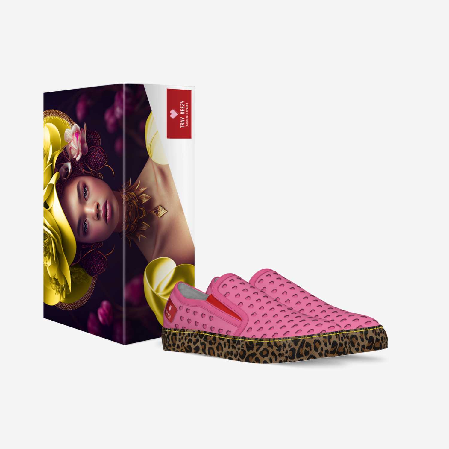 TrayMeezy custom made in Italy shoes by Trier Crooks | Box view