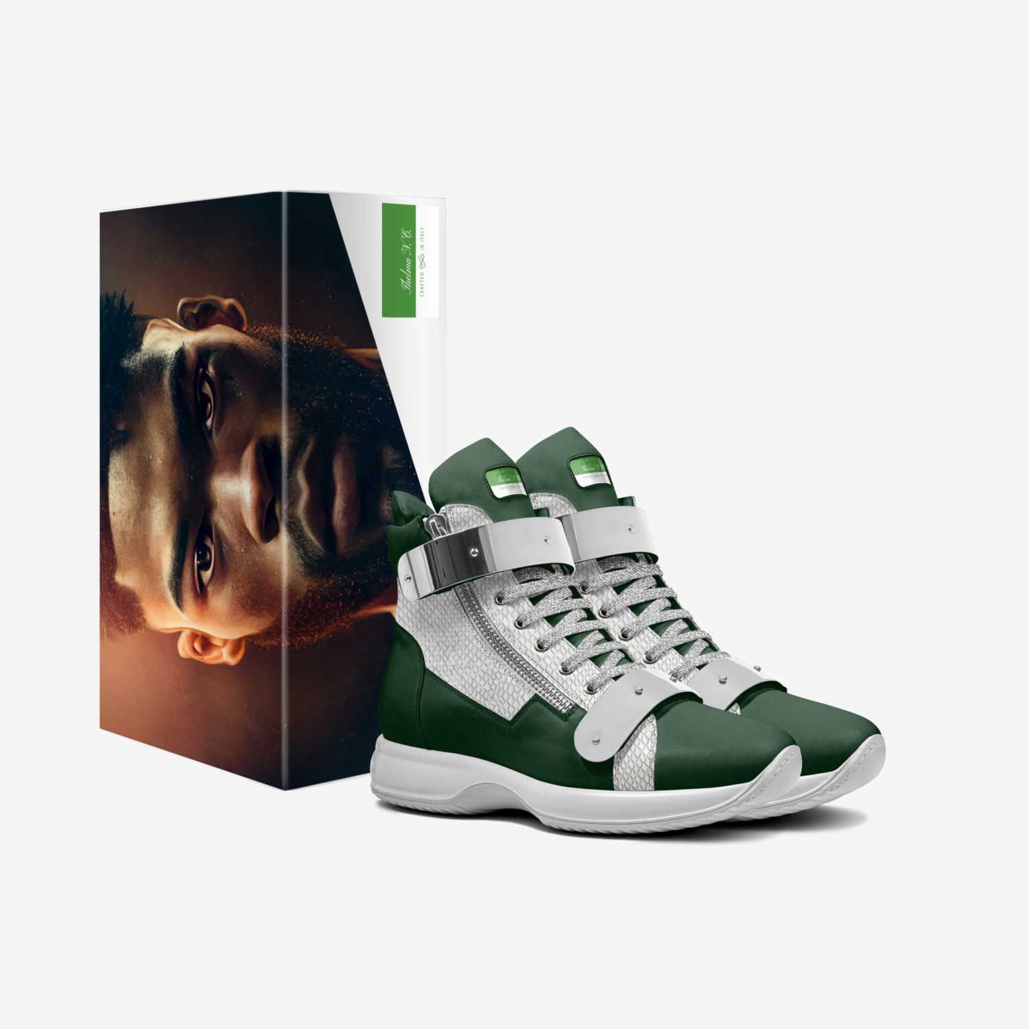 Thelma N. C. custom made in Italy shoes by Thelma Cunningham | Box view