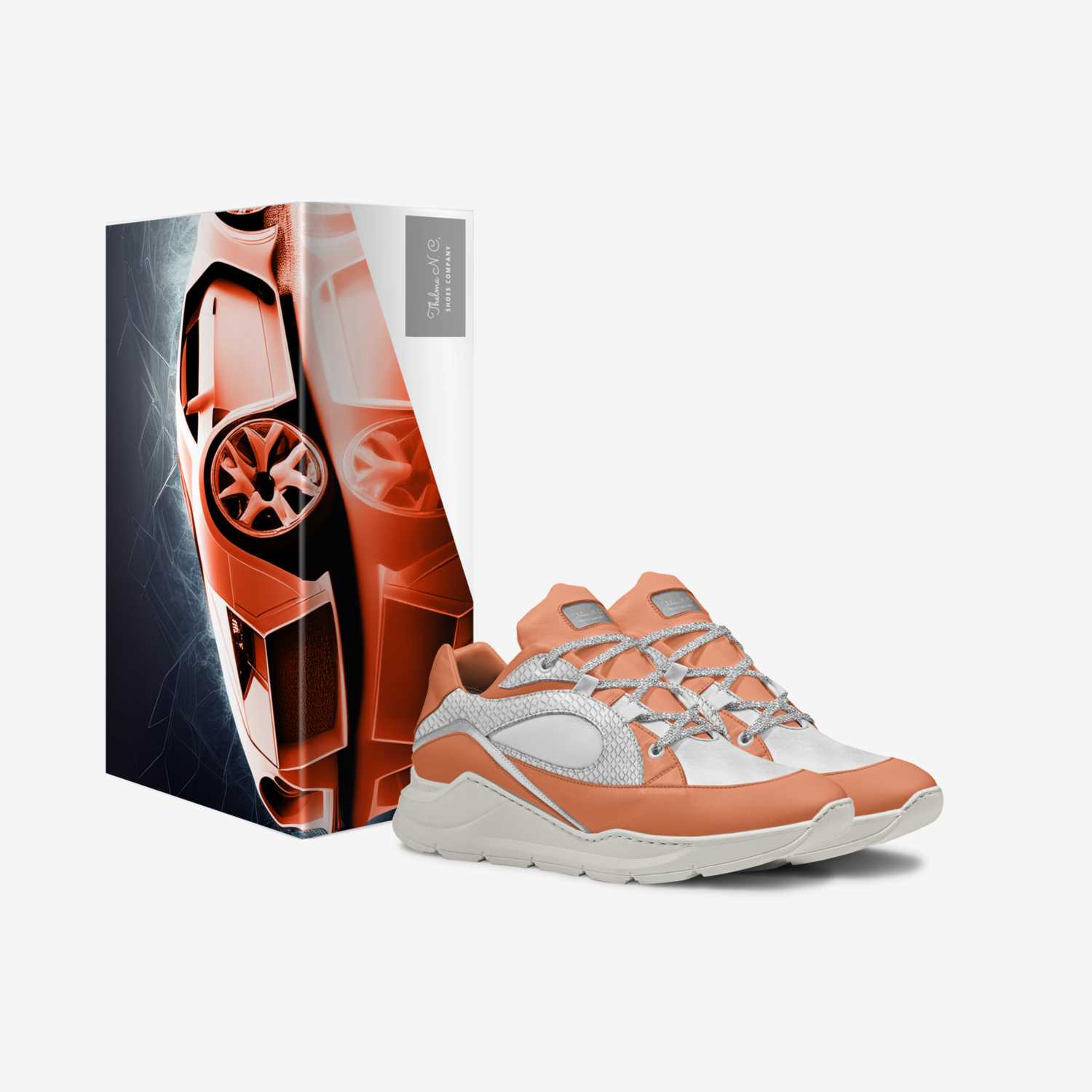 Thelma N. C, custom made in Italy shoes by Thelma Cunningham | Box view