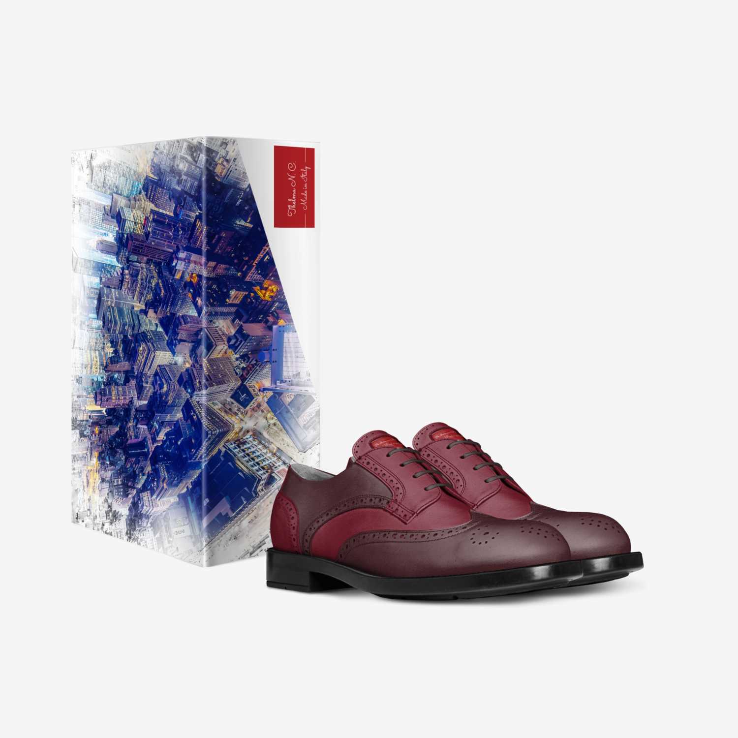 Thelma N. C.  custom made in Italy shoes by Thelma Cunningham | Box view