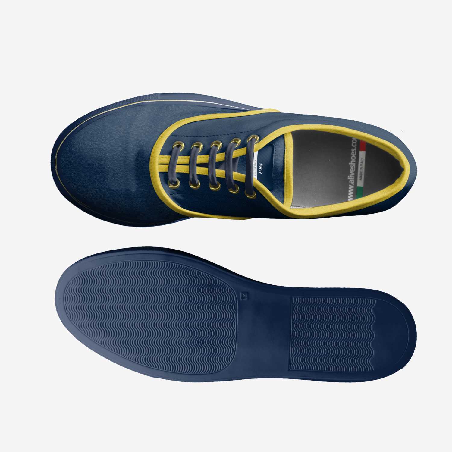 Kapas custom made in Italy shoes by Sanja Ruzic | Top view