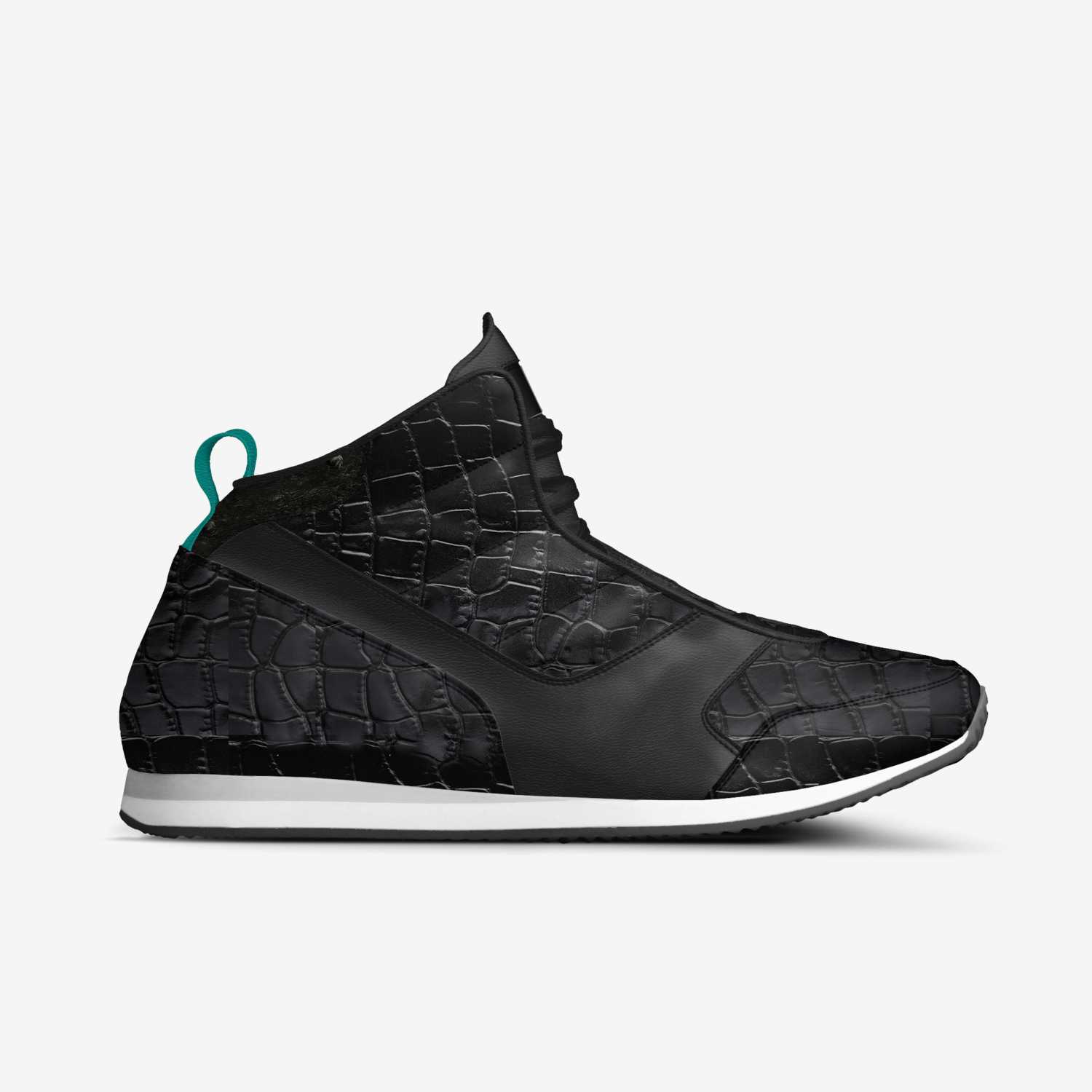 Liquid Blox custom made in Italy shoes by Punk Happy™️ | Side view