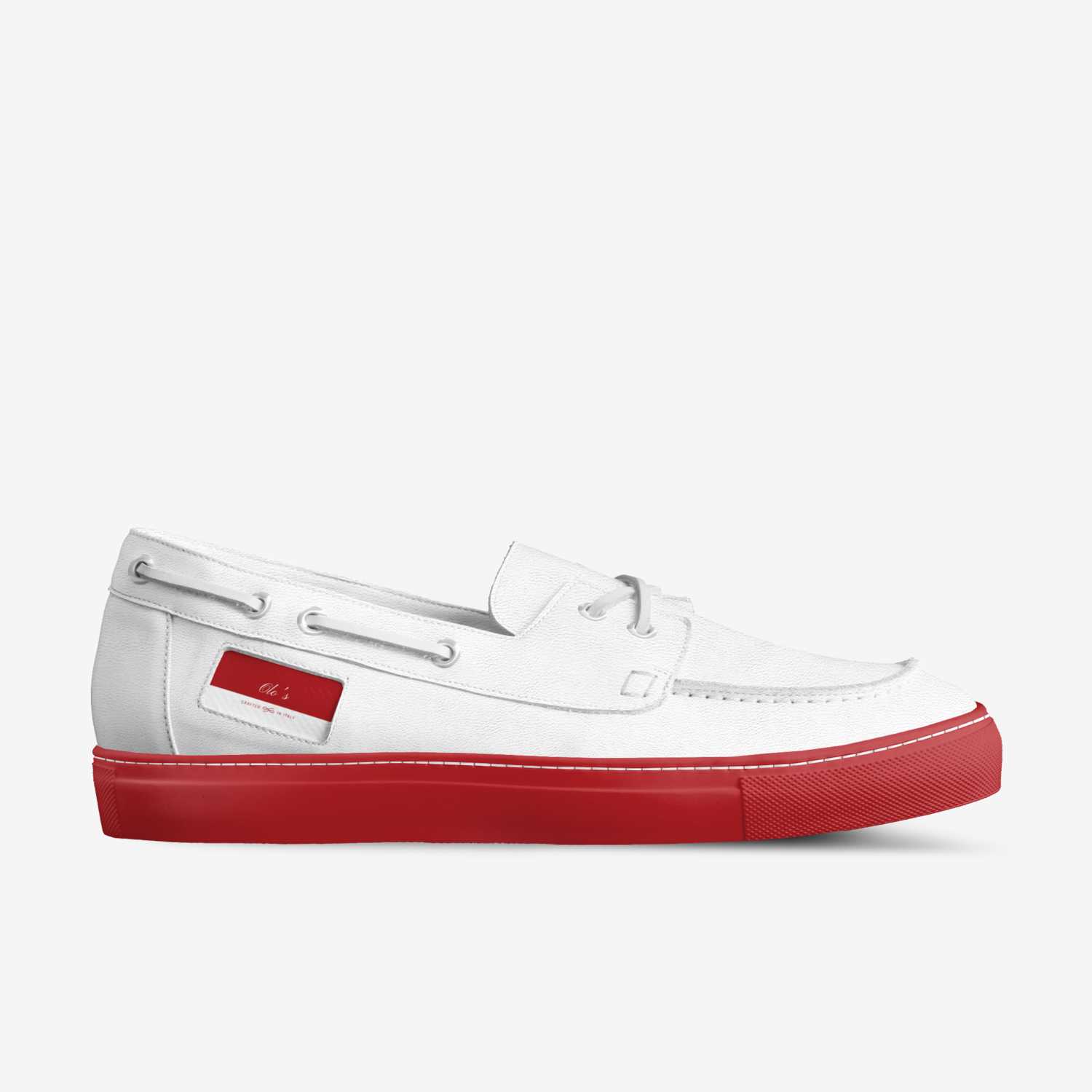 Olo's custom made in Italy shoes by Carnell Olofin | Side view