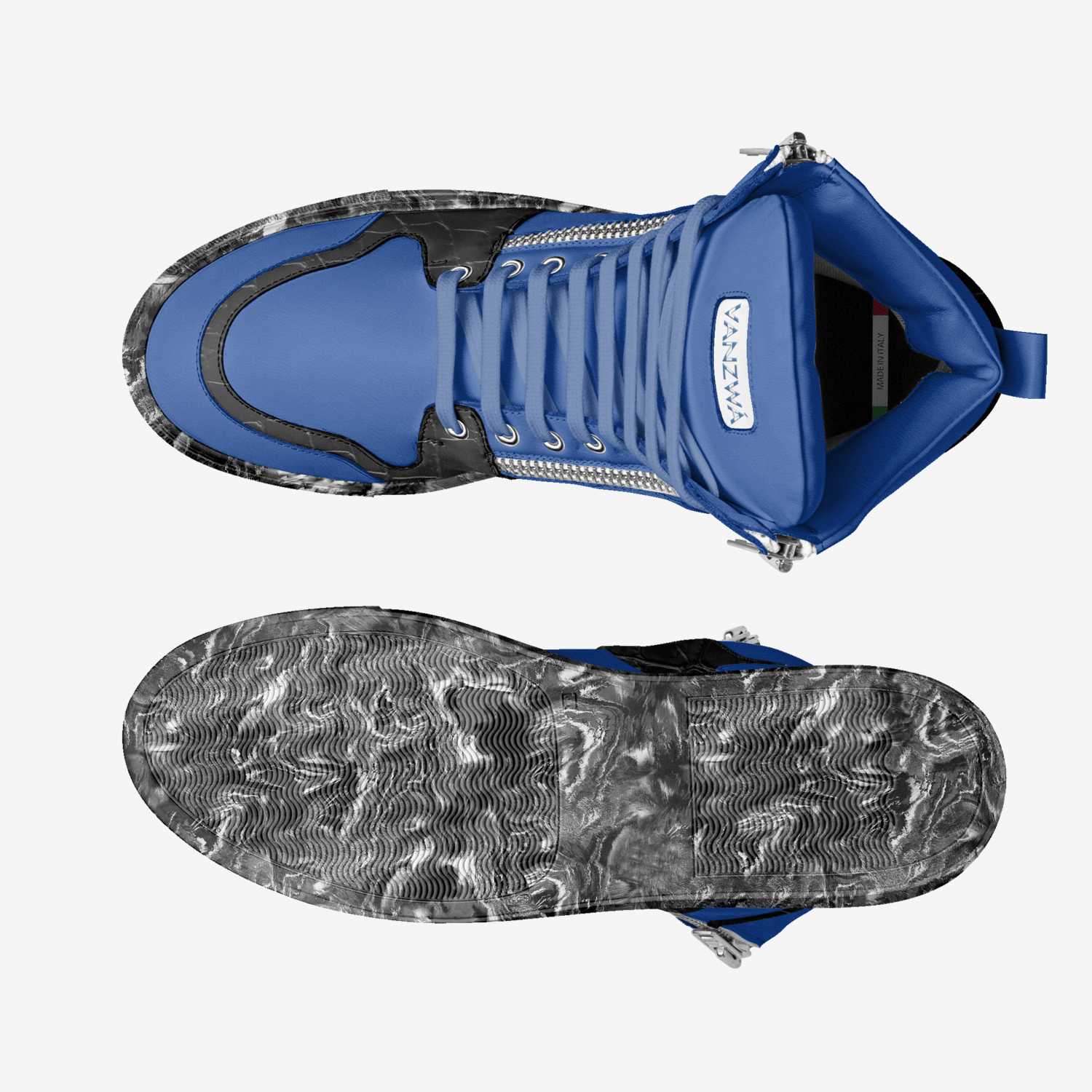 Vanzwá custom made in Italy shoes by Michael vanzandt | Top view