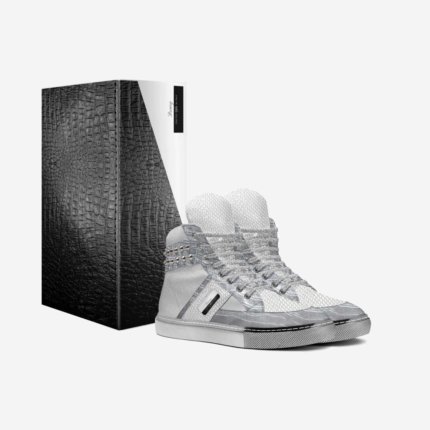 Drewry custom made in Italy shoes by Omar Drewry | Box view